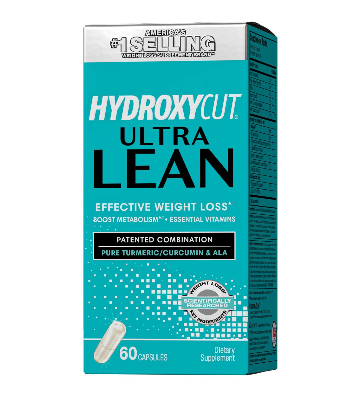 Hydroxycut Ultra Lean 60 Capsules - Powerful Weight Loss Formula - Buy Online on GoSupps.com