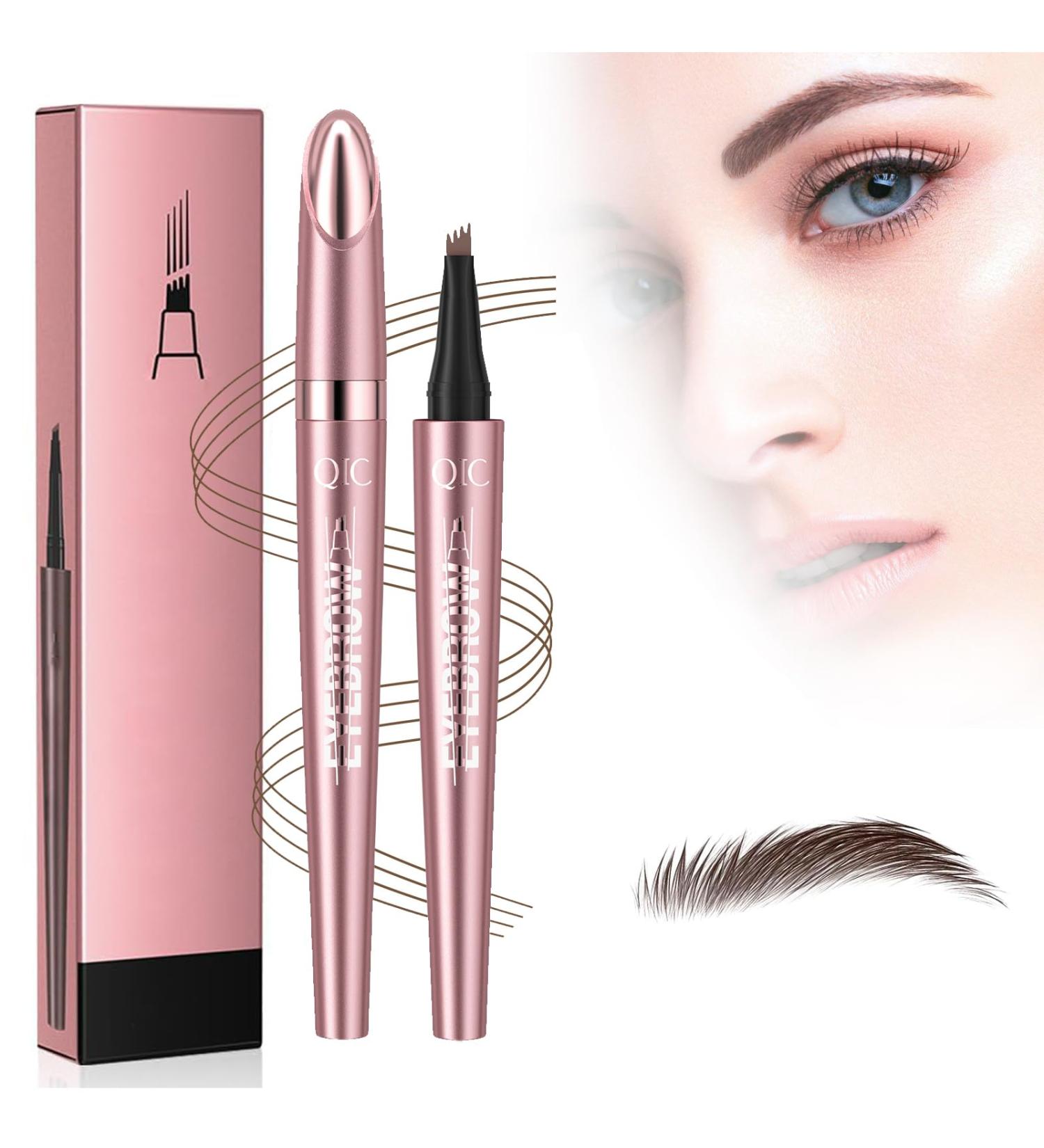 2024 New Magic Eyebrow Pencil | 3D Waterproof Microblading Pen | Precise Long-Lasting Dark Brown Brow Contour - Buy Online on GoSupps.com