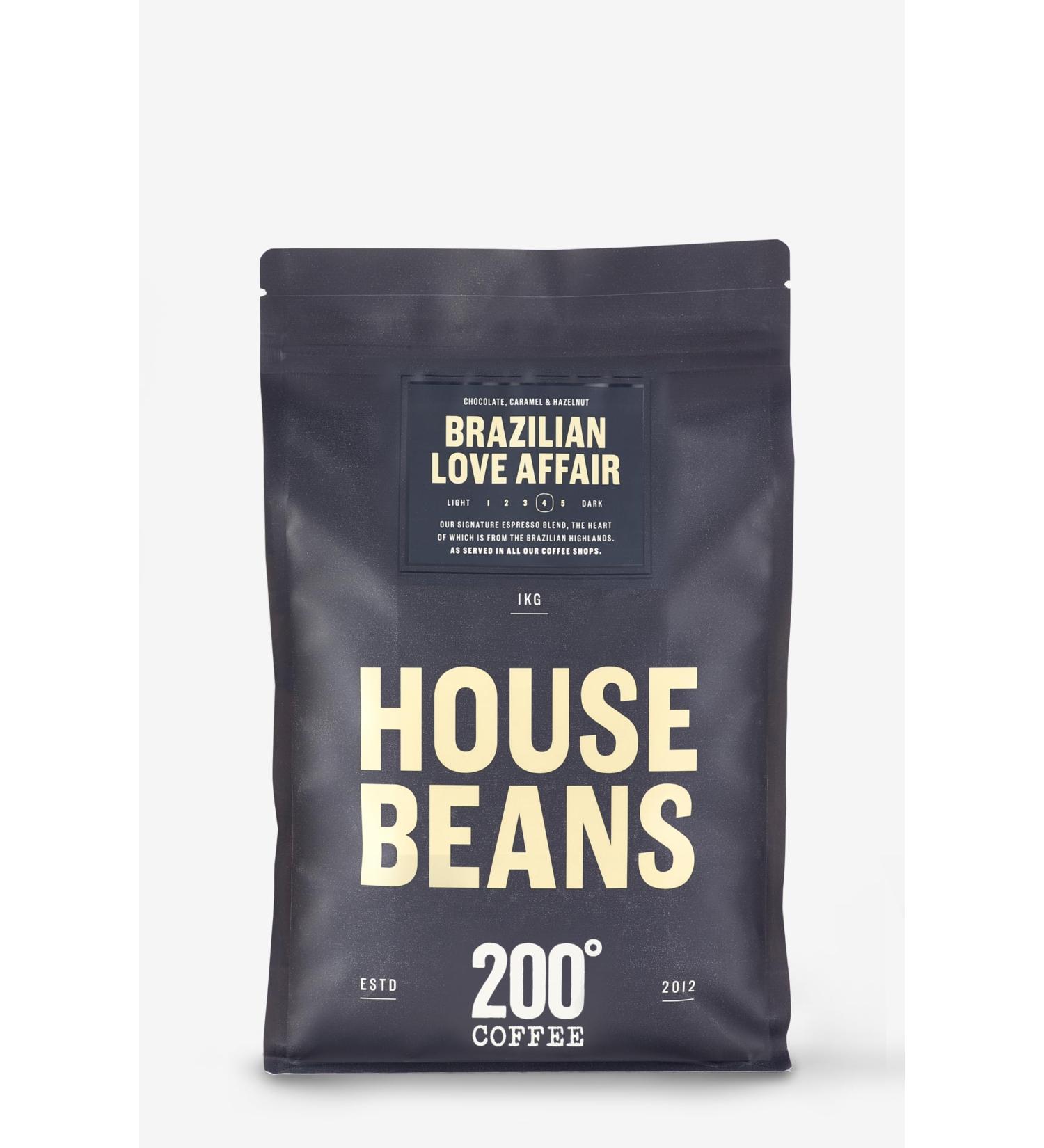200 Degrees Brazilian Love Affair Whole Bean Coffee - Buy Online on GoSupps.com