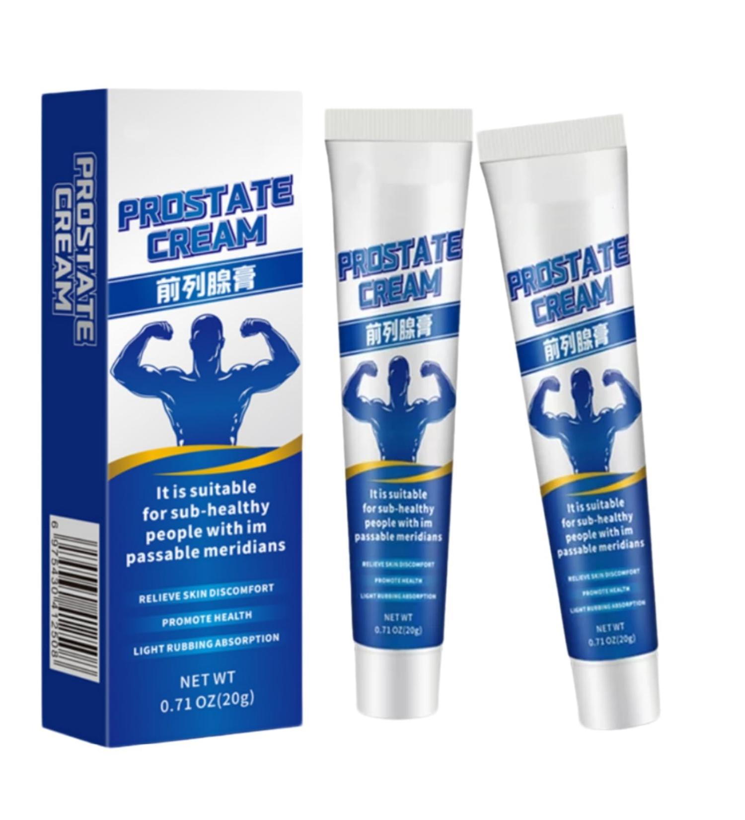 Prostate Cream Relieve Discomfort in Men's Prostate Night Urination Problems(2Pcs) - Buy Online on GoSupps.com