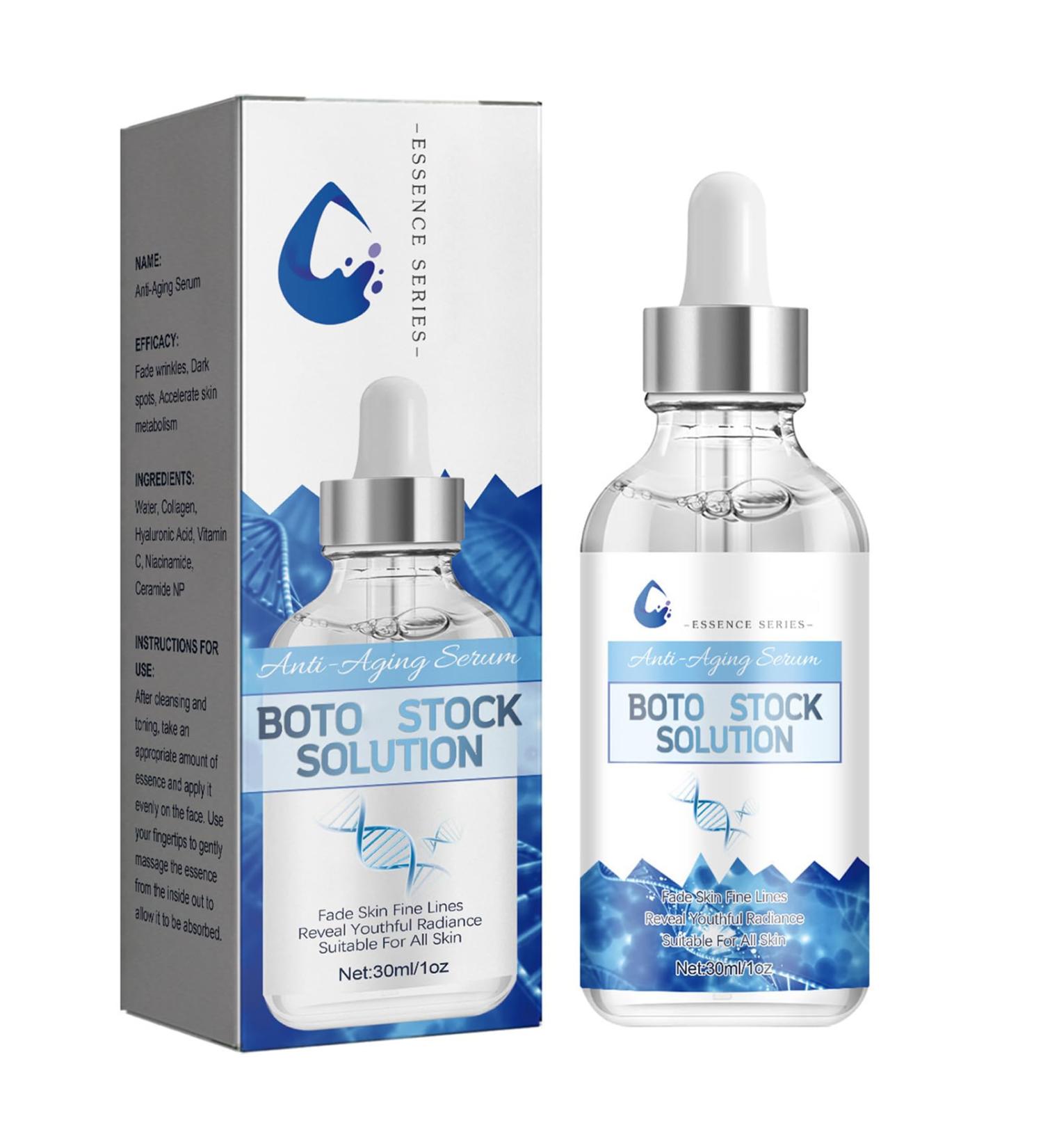 BOTO face serum for skincare hydrating moisturizing anti wrinkle smooth fine lines