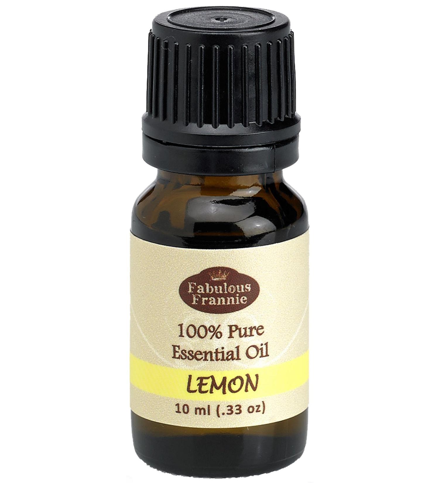 Fabulous Frannie Lemon 100% Pure Undiluted Essential Oil Grade - 10 ml (.33oz)