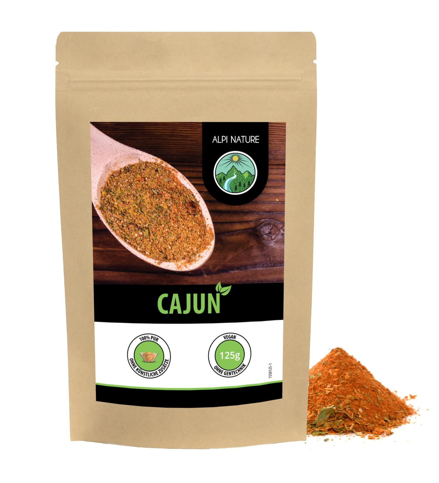  Alpi Nature Alpi Nature Cajun Seasoning 125g Cajun Spice Blend Spicy Cooking Mix Indian Spices - Buy Online on GoSupps.com