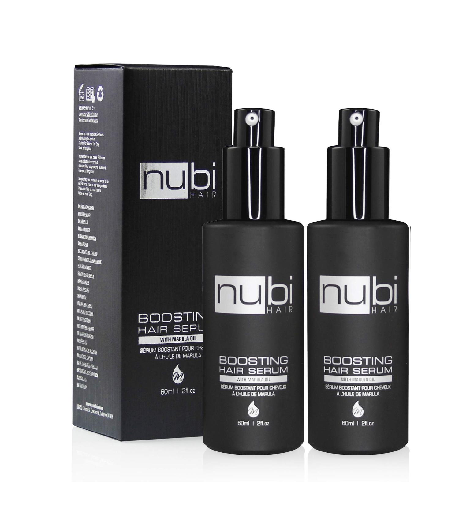 Nubi Damaged Hair Repair Serum - Marula & Aloe Hydrating Frizz Control - 2 Fl. Oz. for Women & Men - Buy Online on GoSupps.com