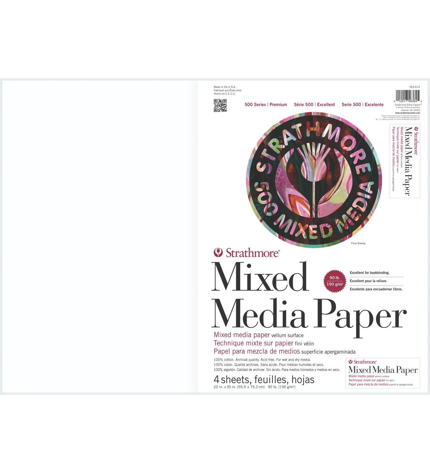 500 Series Mixed Media Sheets and Boards (Set of 4)