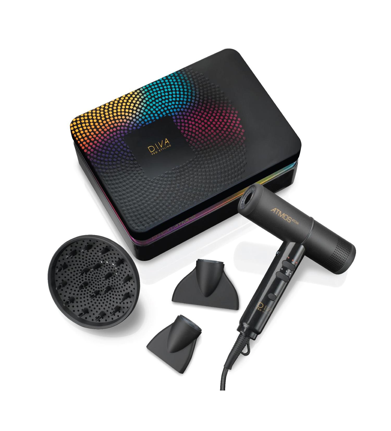Buy Atmos F hn Atom Black - Premium Quality Hair Dryer for Effortless Styling | International Shipping Available - Buy Online on GoSupps.com
