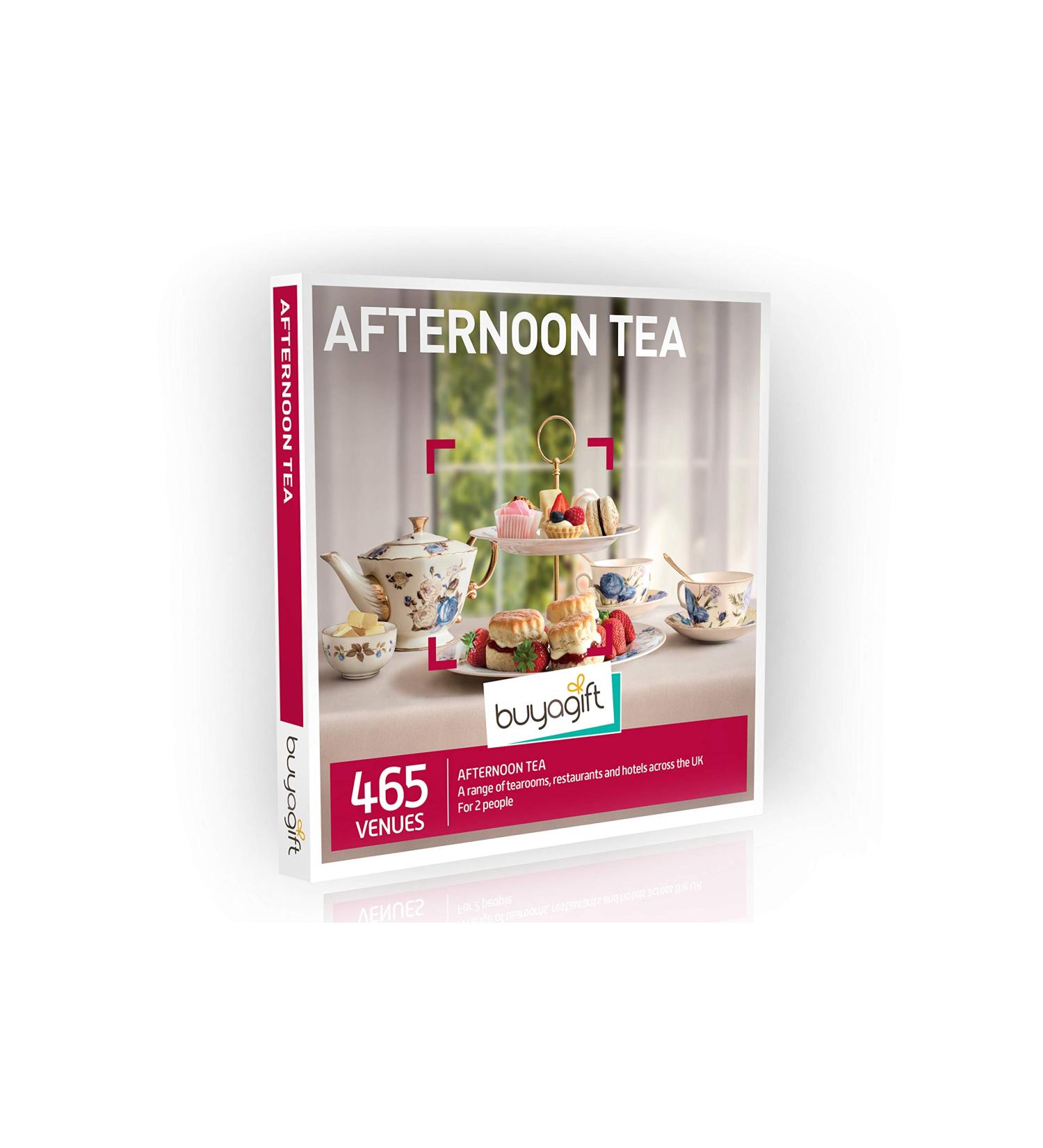 Buyagift Afternoon Tea Experience Box - 465 Traditional Experiences in the UK - Buy Online on GoSupps.com