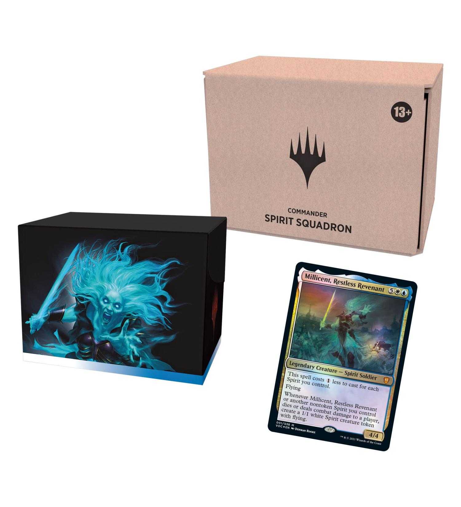 MTG Innistrad Crimson Vow Commander Deck - Spirit Squadron (White-Blue) | Minimal Packaging - Buy Online on GoSupps.com