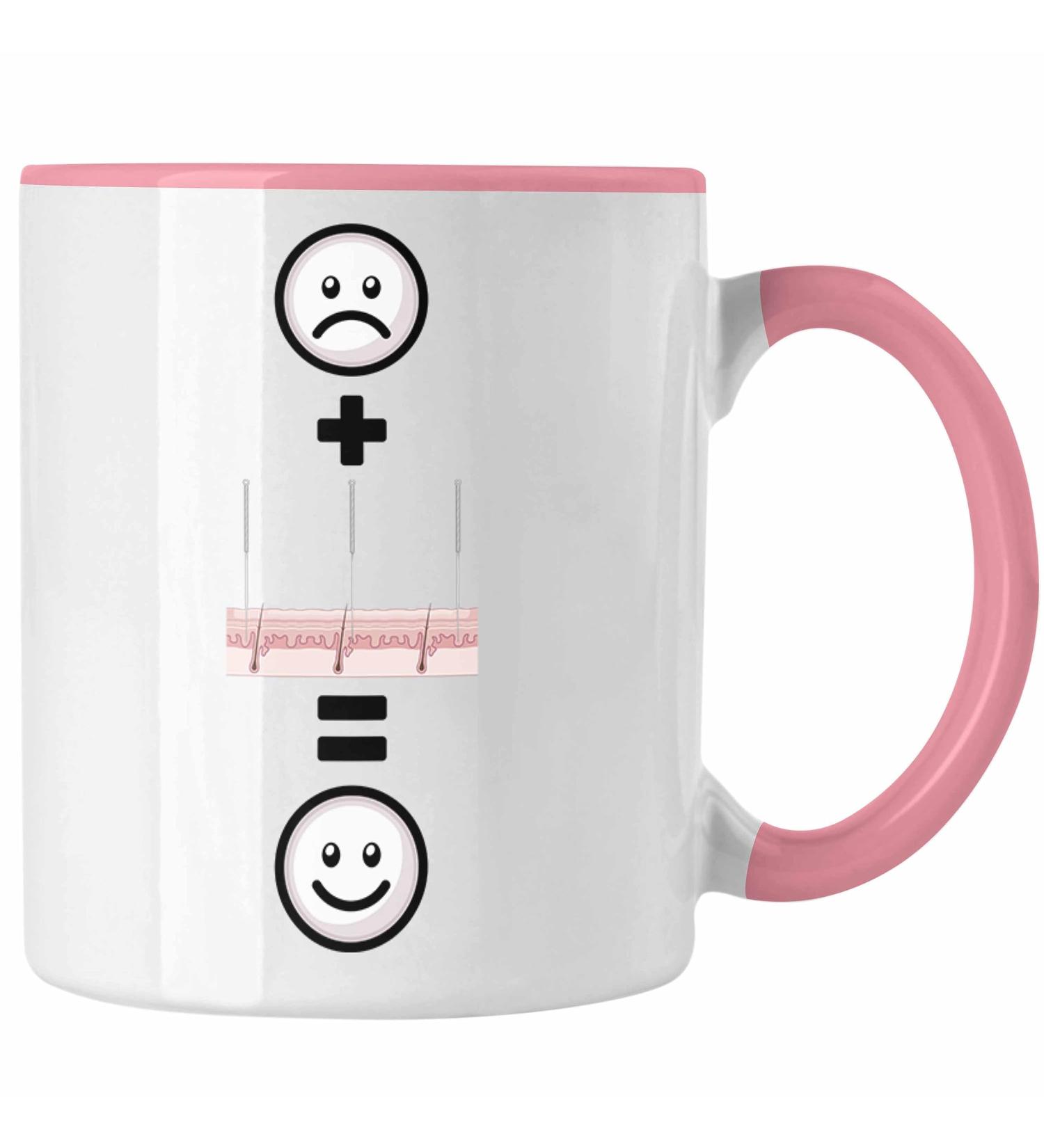 Trendation Acupuncture Mug - Funny Gift for Acupuncture Lovers | Perfect Birthday Gift (Pink) - Buy Online on GoSupps.com