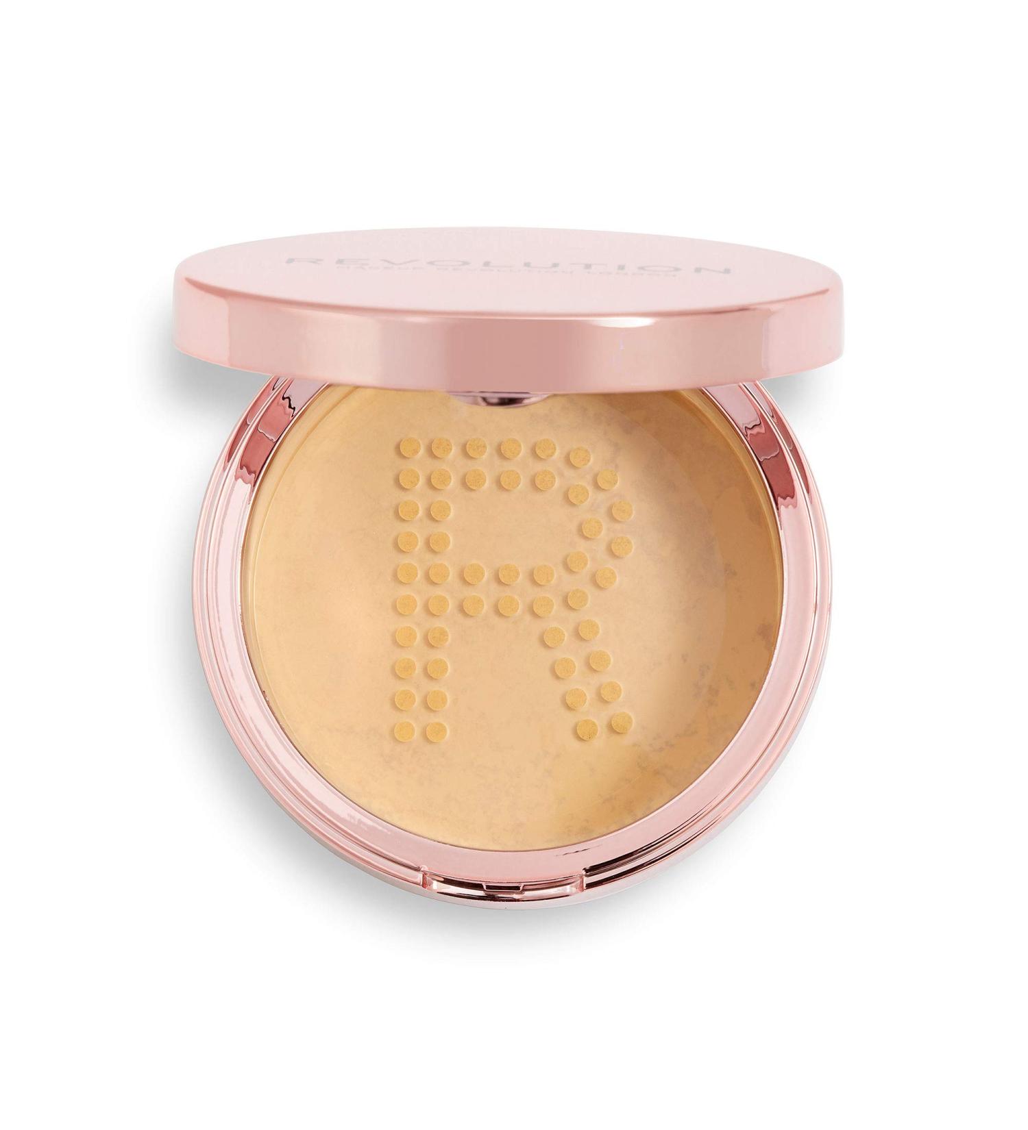 Makeup Revolution Conceal & Fix Powder Deep Yellow 13 g - Buy Online on GoSupps.com