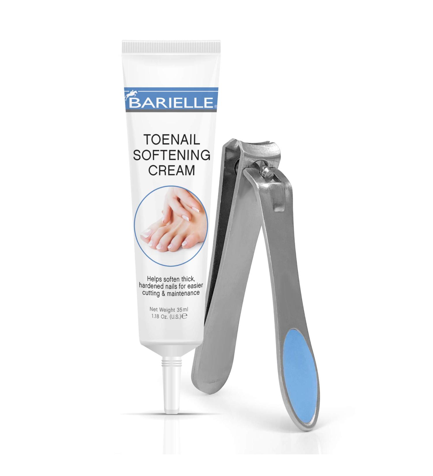 Barielle Toenail Softening Cream 1.18 oz + Nail Clippers - Buy Online on GoSupps.com