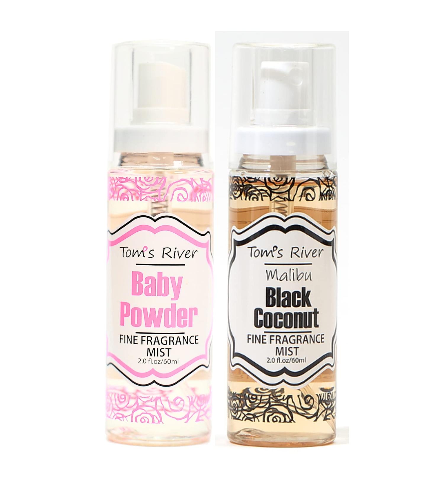 Infinix Fine Fragrance Mist Set - Baby Fresh Powder & Black Coconut - 2 fl oz/60ml (Pack of 2) - Long-Lasting Body Spray for Daily Use - Gentle Perfume for Men & Women Elegant and Affordable Fragrance - Buy Online on GoSupps.com