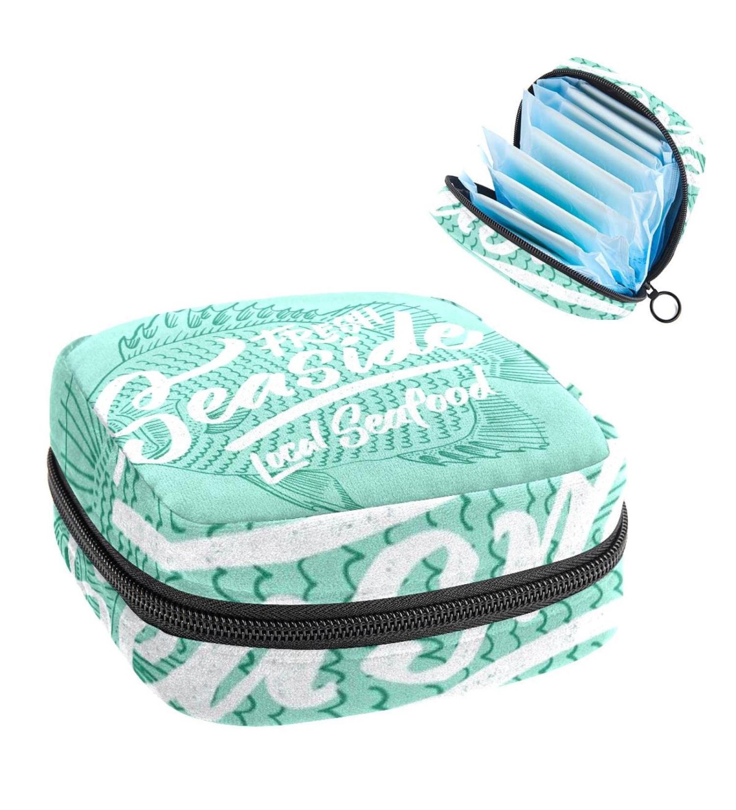 Shop Women's Bonds Storage Pockets Stillpad Holder - Fish Design Portable Period Kit Bag | Feminine Product Organizer for Girls - Buy Online on GoSupps.com
