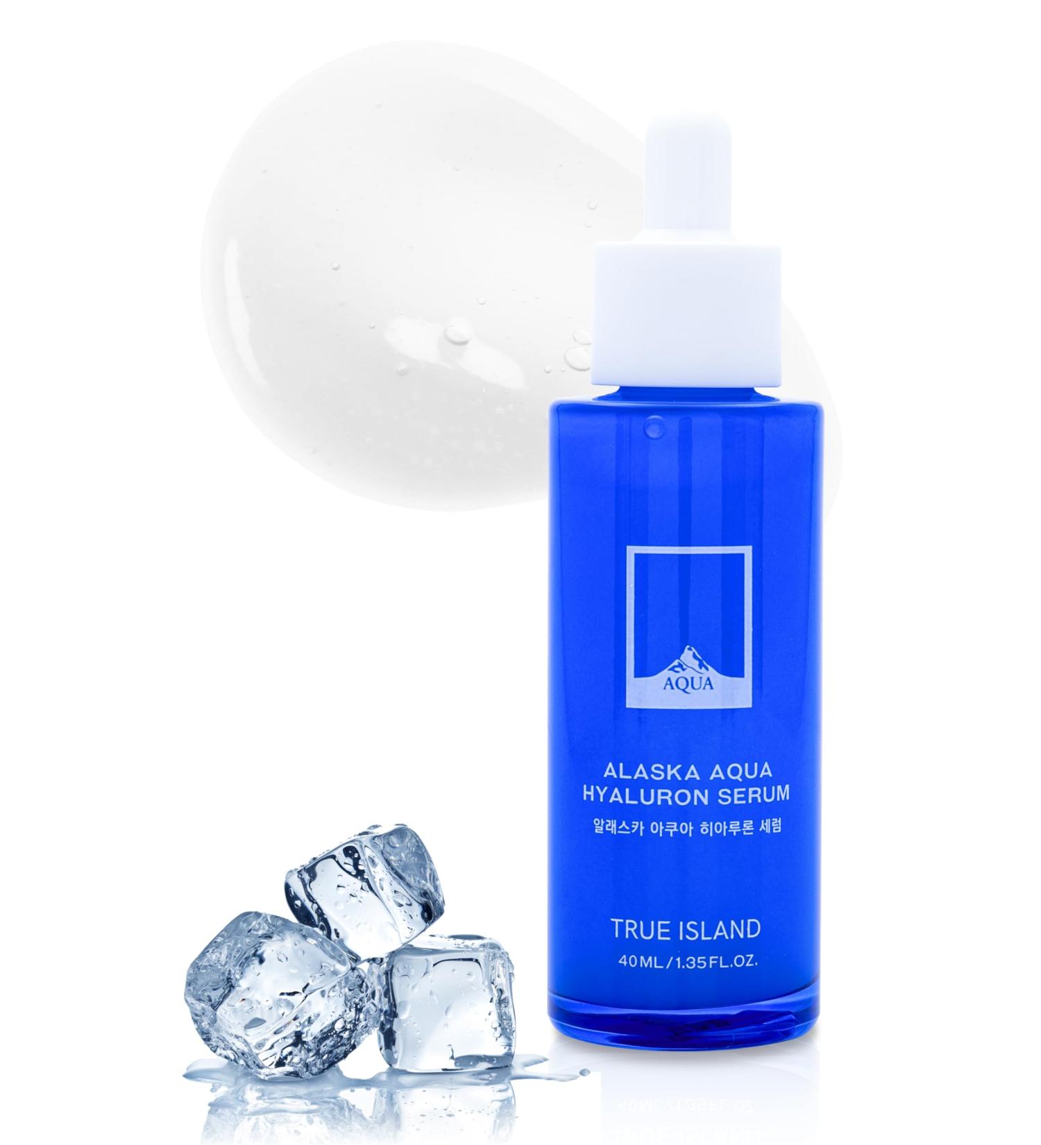 Alaska Aqua Hyaluron Serum | Hydrating Korean Hyaluronic Acid Face Serum for Men & Women | Moisturizing & Skin-Calming (1.35 fl oz - Buy Online on GoSupps.com
