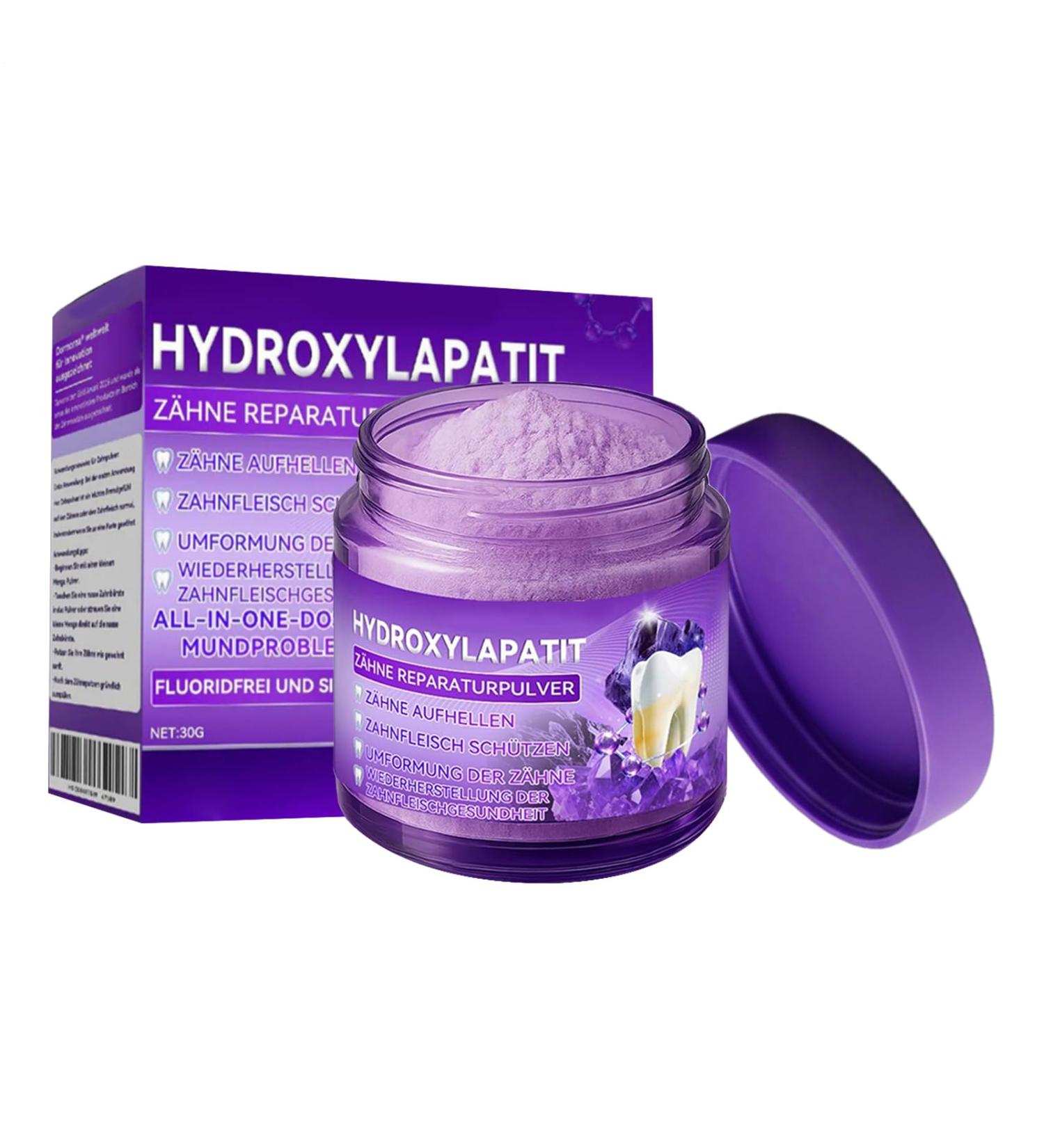 Ackluck Hydroxylapatite Tooth Repair Powder Breath Freshener and Stain Removal Powder Tooth Melt Protection Sensitive Teeth Before Meals Daily Night 30 g - Buy Online on GoSupps.com