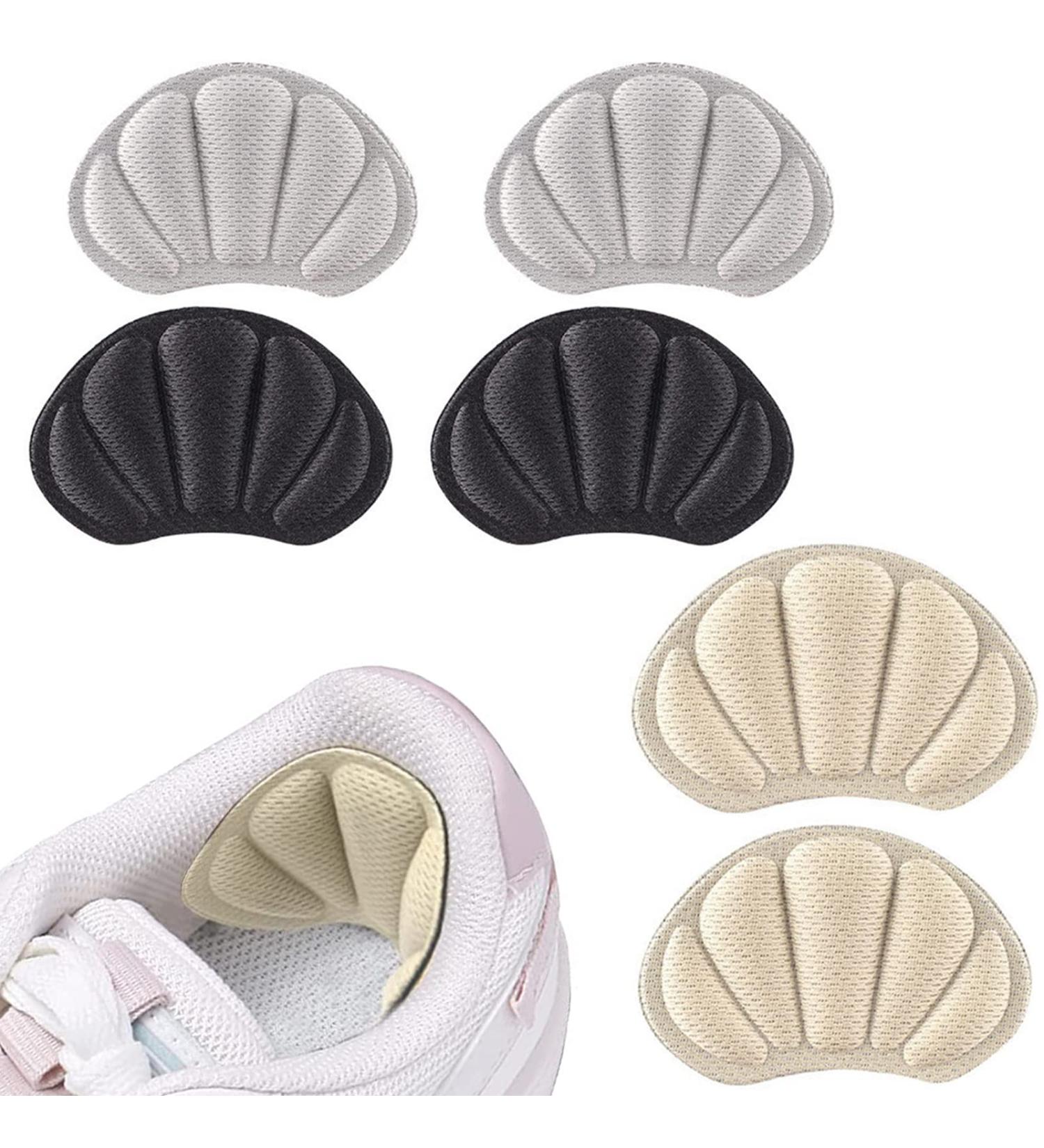 Self-Adhesive Heel Grips & Cushion Inserts - 3 Pairs | Anti-Slip Pads for Loose Shoes | Men & Women Sneakers, High Heels, Leather Shoes - Buy Online on GoSupps.com