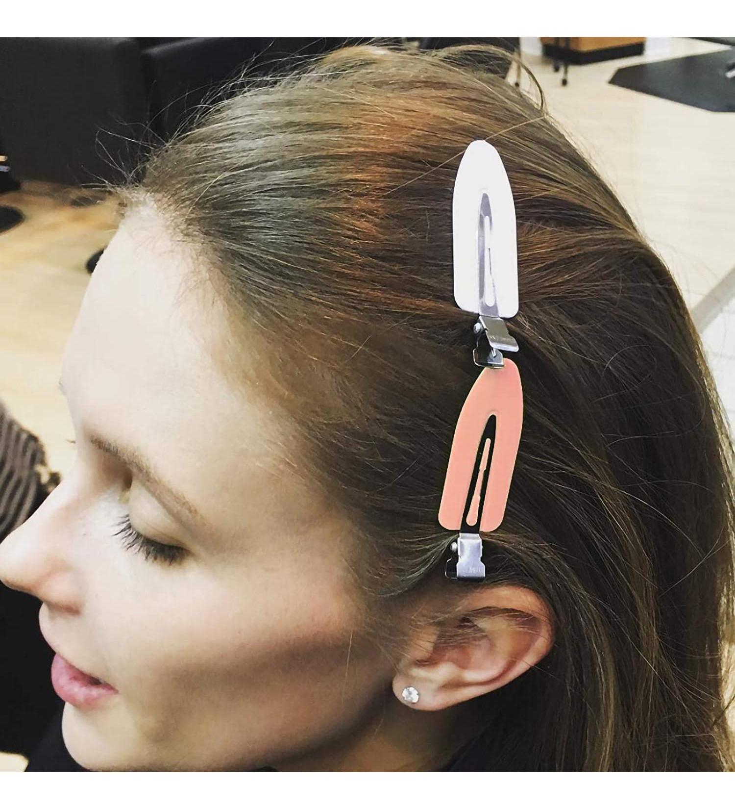 10pcs No Bend Hair Clips - Seamless Flat Clips for Styling, Makeup, and Sleeping - Buy Online on GoSupps.com