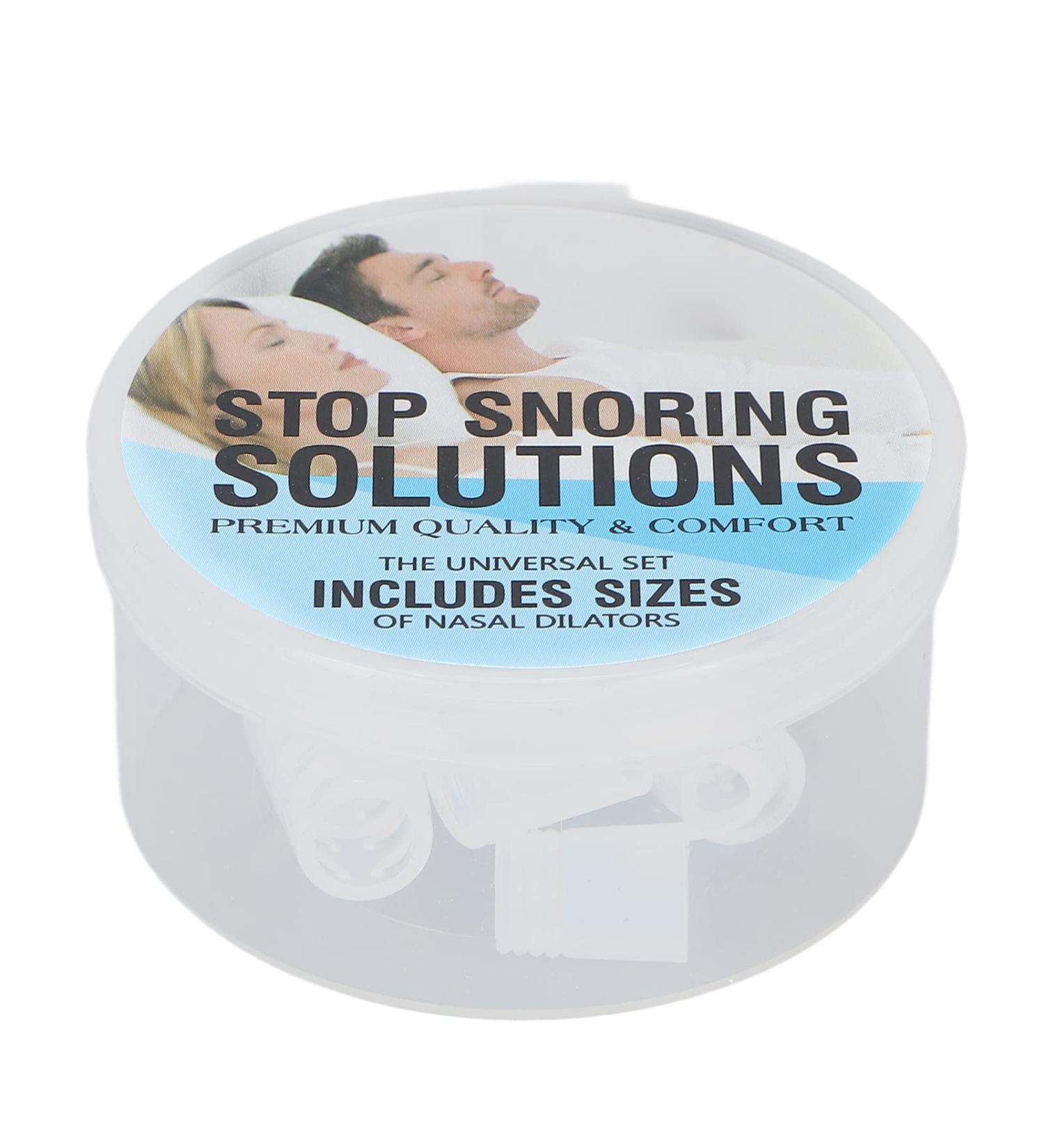 Portable Silicone Nasal Dilator - Snore Relief Solution - 8pcs Set for Improved Sleep - Buy Online on GoSupps.com