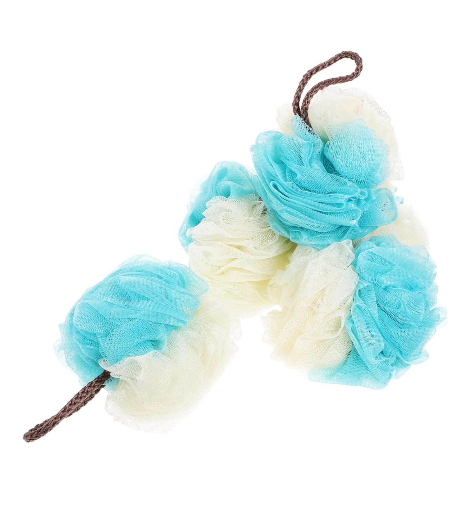 Buy NOLITOY 5pcs Adults Loofah Sponges - Bath Scrubbers & Shower Body Wash Accessories for Optimal Cleanliness | International Shipping Available - Buy Online on GoSupps.com