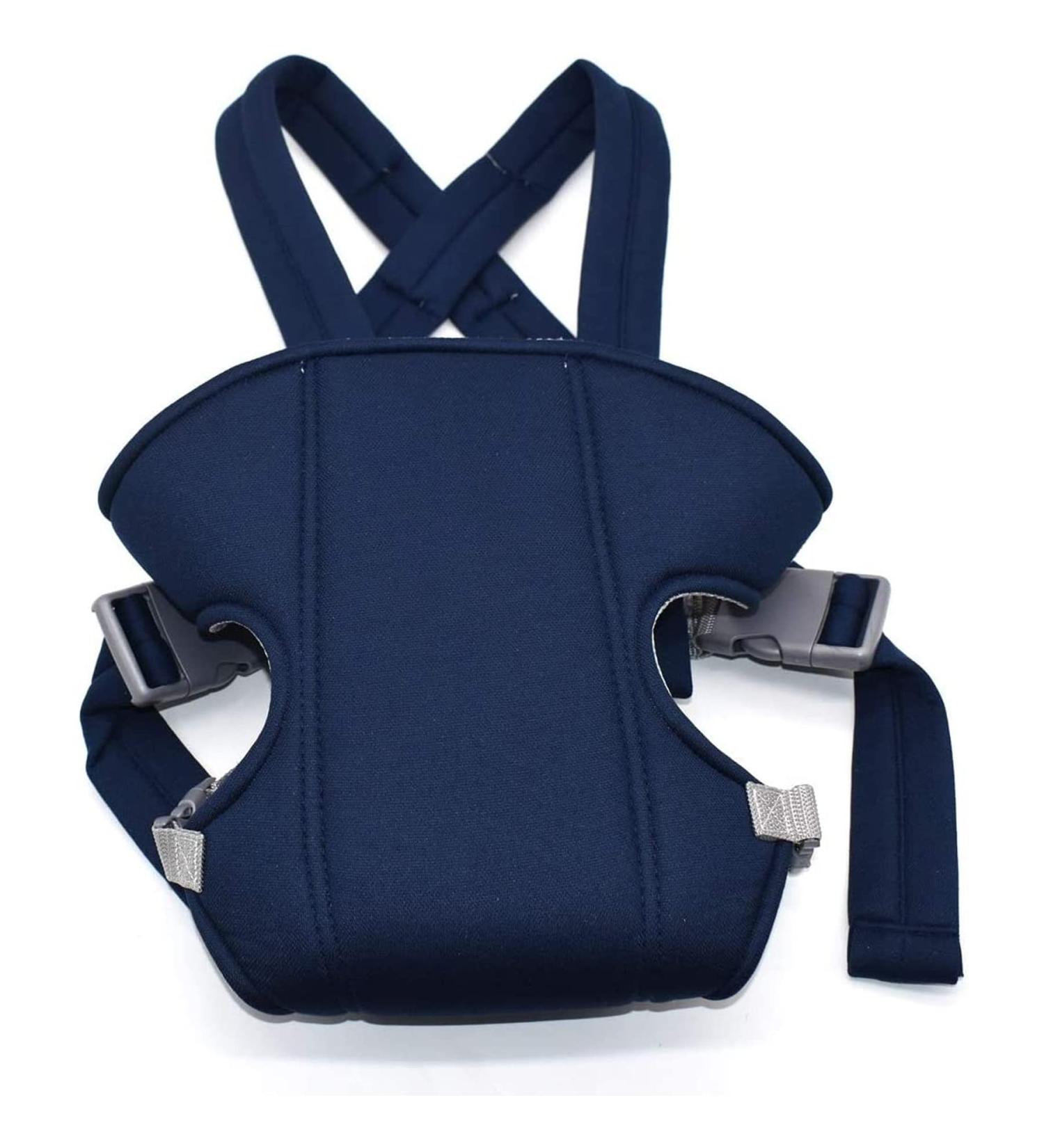 Xiuyer 3-in-1 Newborn Baby Carrier | Adjustable Front & Back Soft Hug Strap | Navy Blue Sling Carrier for Infants and Toddlers - Buy Online on GoSupps.com