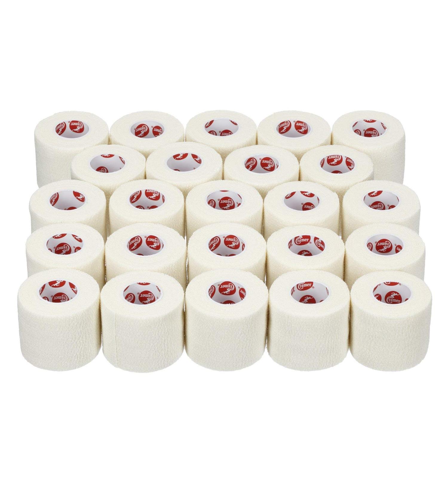 Eco-Flex Self-Stick Stretch Tape for Athletic Training - Flexible Elastic Cohesive Tape - Easy Tear Self-Adherent Bandage Wrap - 6 Yard Rolls - Bulk Cases Available - Buy Online on GoSupps.com