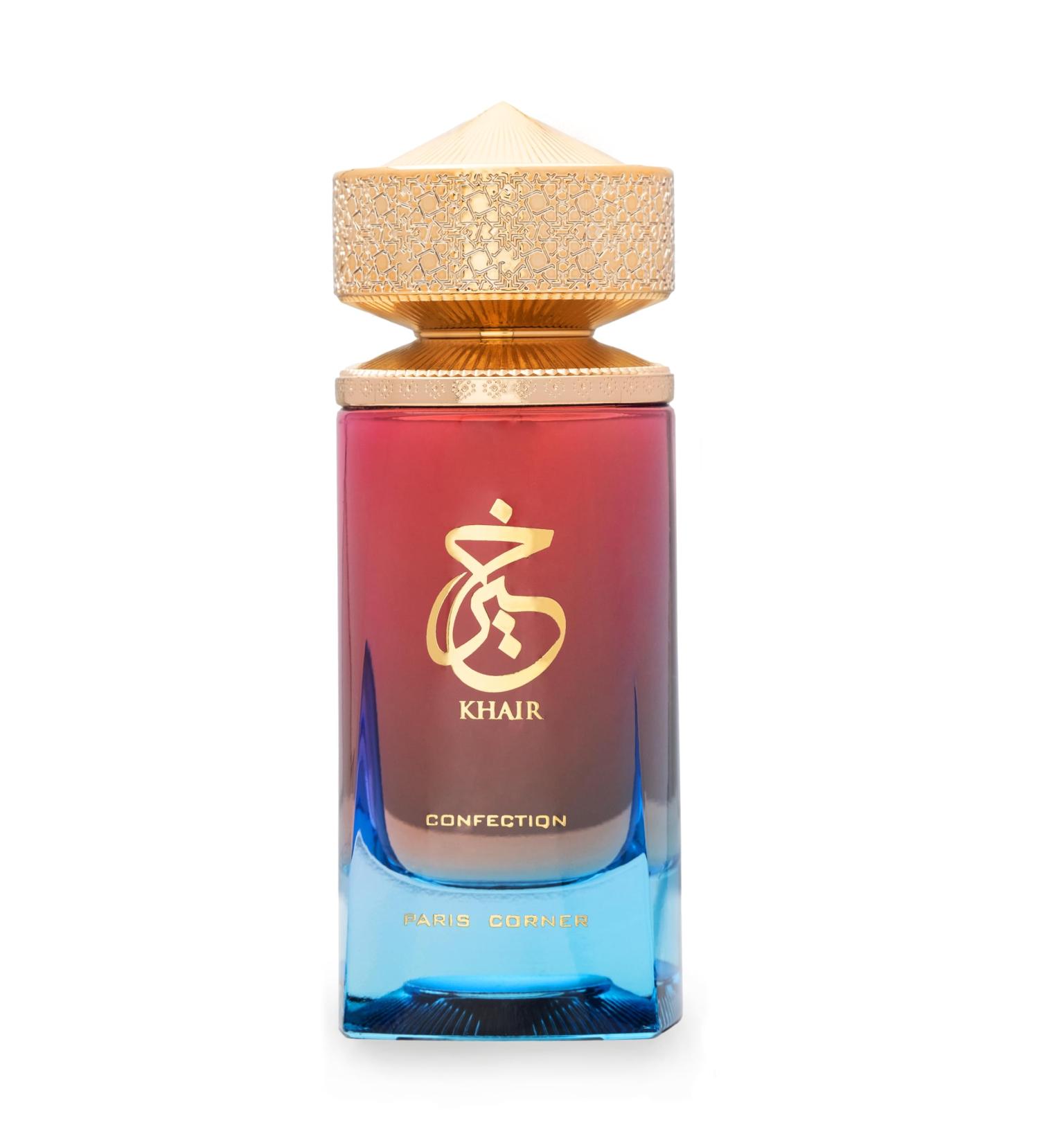Paris Corner | Khair Confection EDP 3.4 Fl Oz | Sweet Candy Scent Perfume for Men & Women | Indulge in Luscious Pear Whipped Cream Jasmine & Vanilla Notes - Buy Online on GoSupps.com
