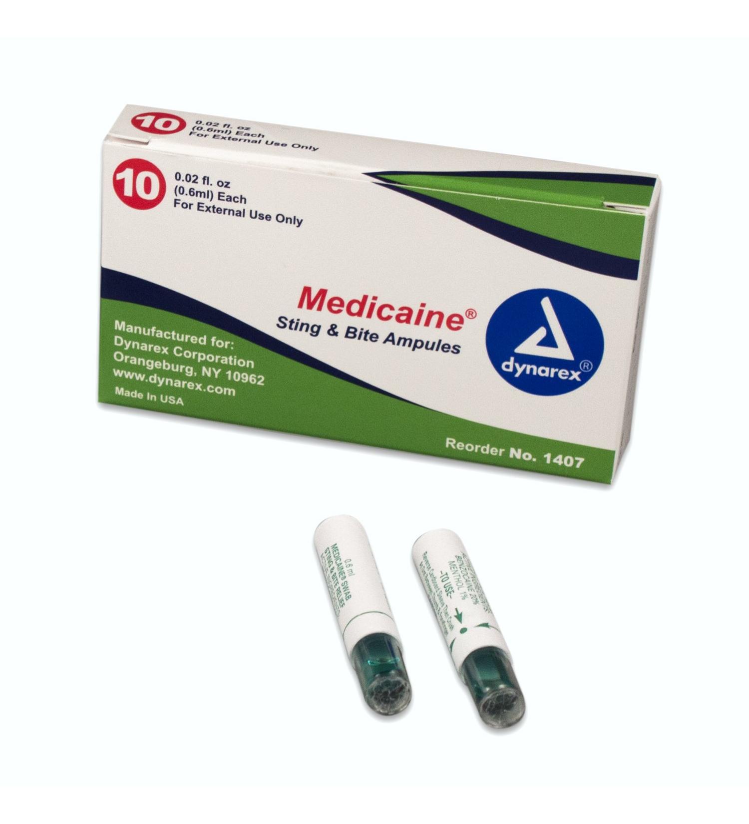 Dynarex Medicaine Insect Bite (Ampule) 6cc 10/Bx