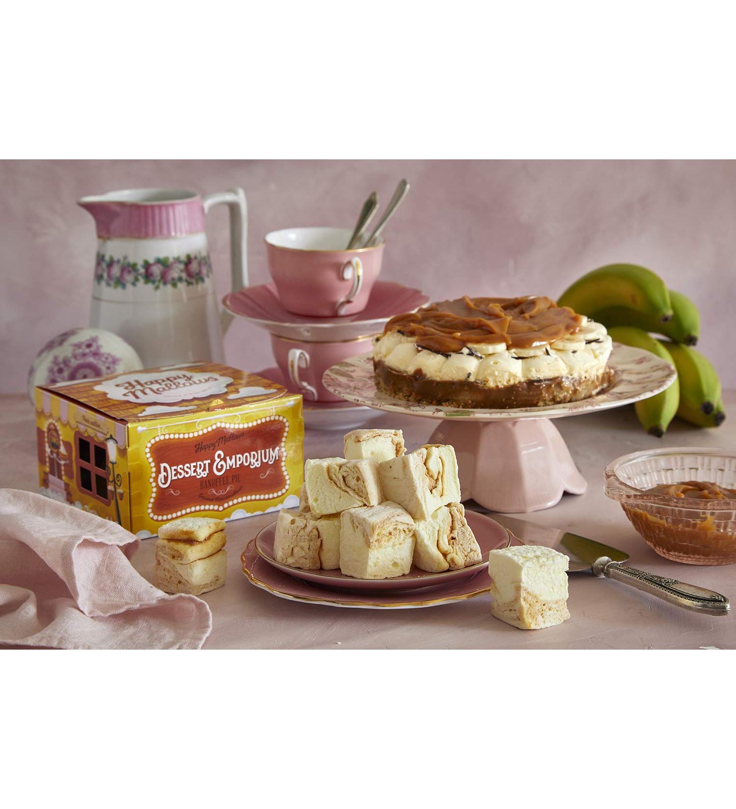 Banoffee Pie | Happy Mallows Gourmet Marshmallows | 100% Handmade | 100% Family Run - Buy Online on GoSupps.com