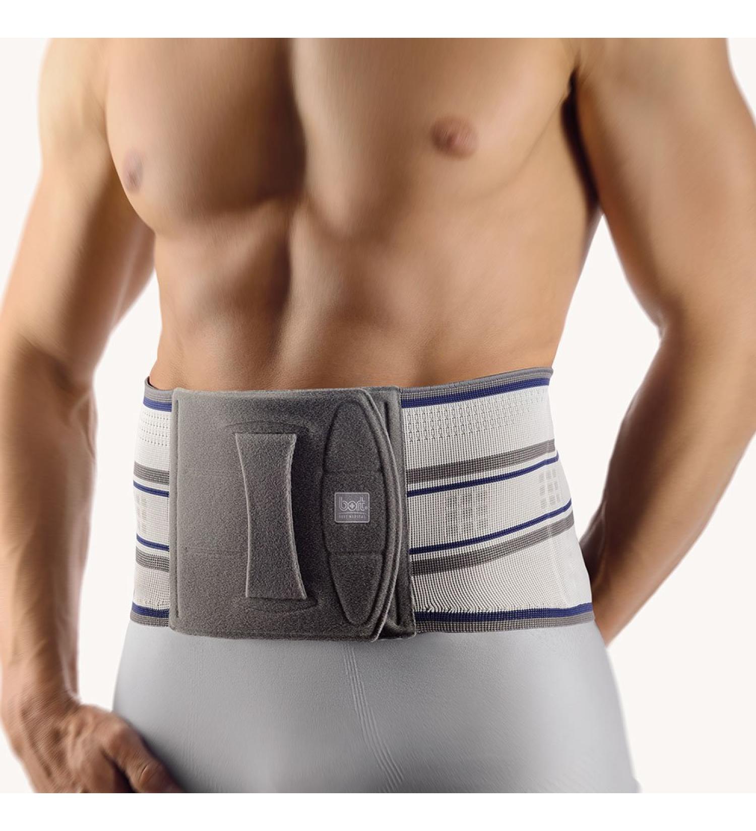 Bort StabiloBasic back support with pad 4 silver
