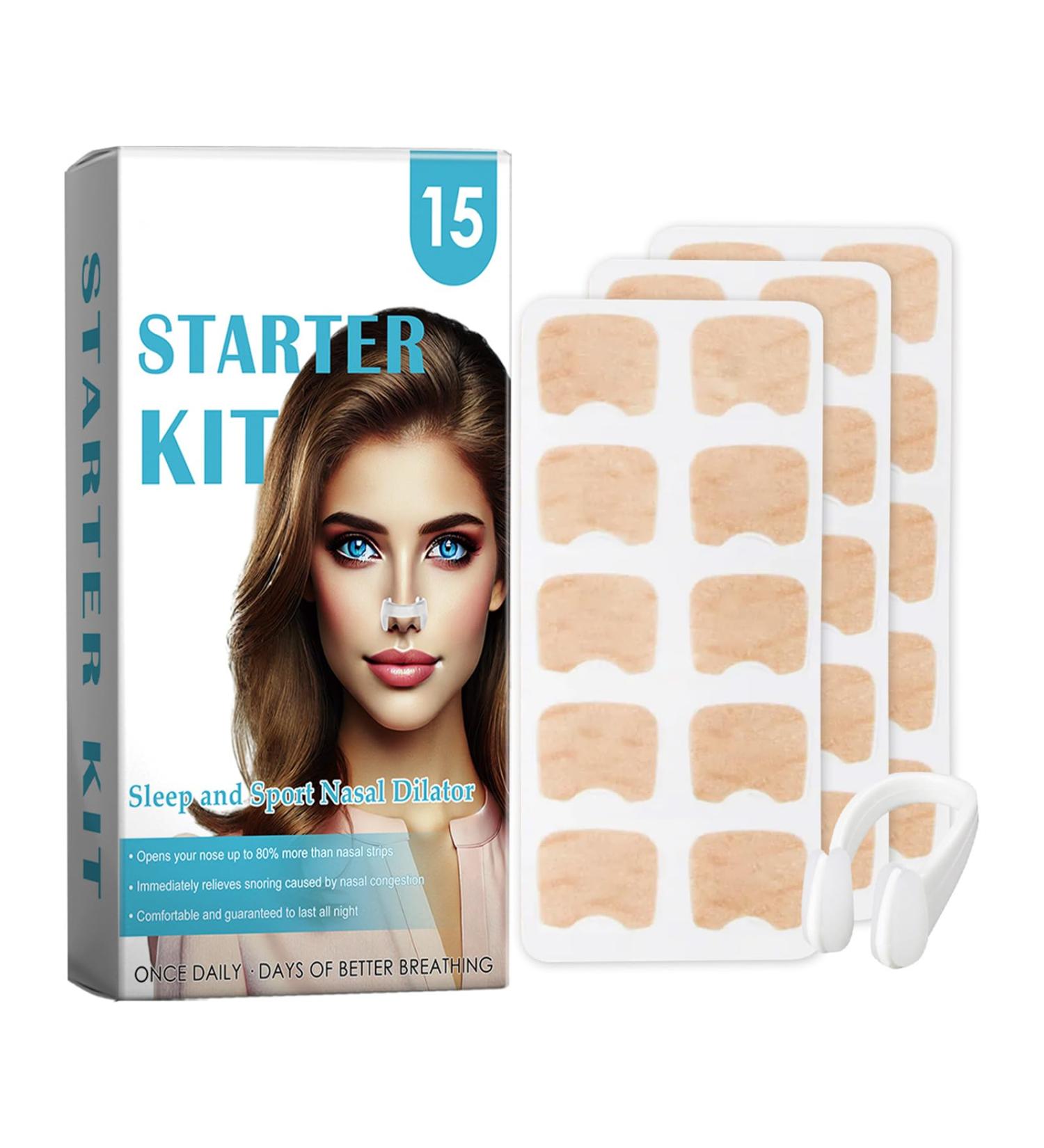  Boxiatil Nasal dilator for nasal breathing and sleep clips against snoring anti-snoring anti-snoring device anti-snoring - Buy Online on GoSupps.com