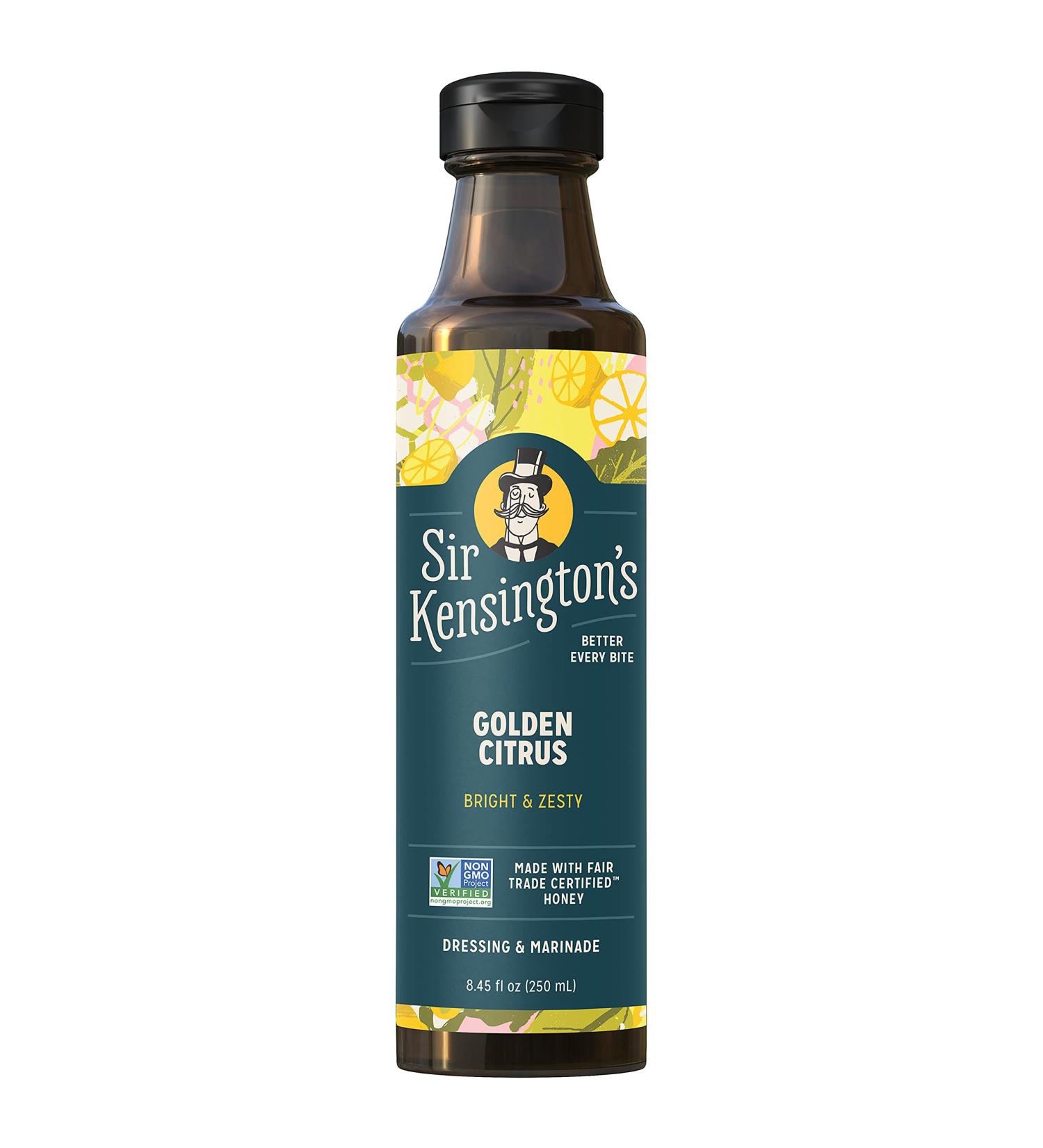 Sir Kensington's Golden Citrus Vinaigrette 8.45 fl oz - Premium Salad Dressing - Buy Online on GoSupps.com