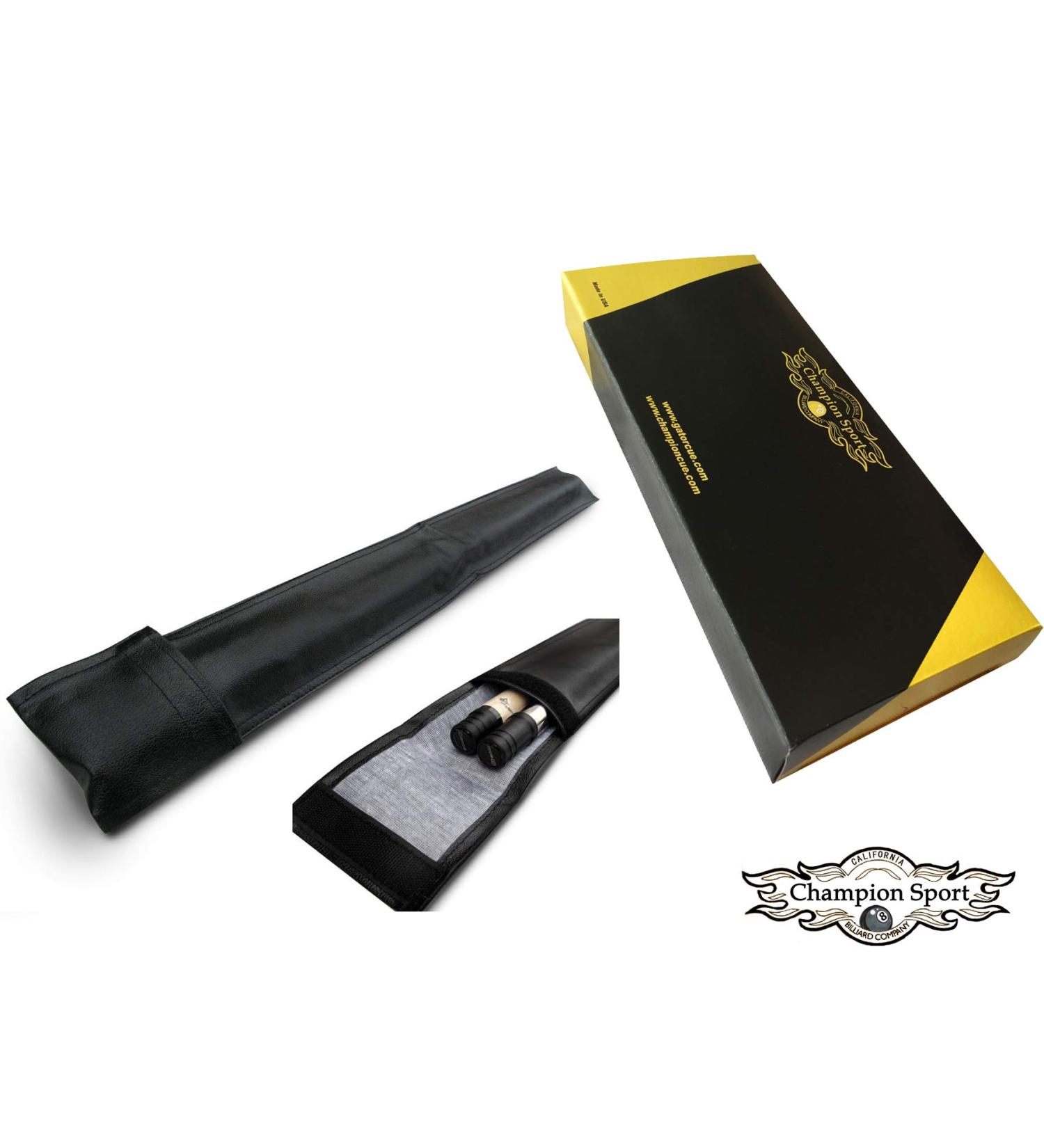 Gator Champion 1x1 Billiard Pool Cue Stick Case- Premium Leather Sleeve with Strap - Buy Online on GoSupps.com