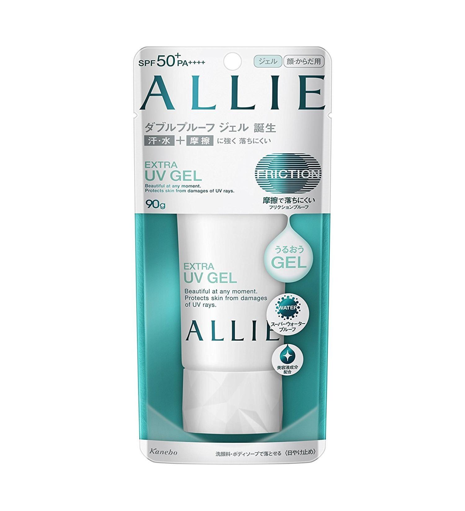 Kanebo ALLIE Extra UV Gel Sunscreen - SPF50+ PA++++ 90g | Best International Shipping | 2018 Edition - Buy Online on GoSupps.com