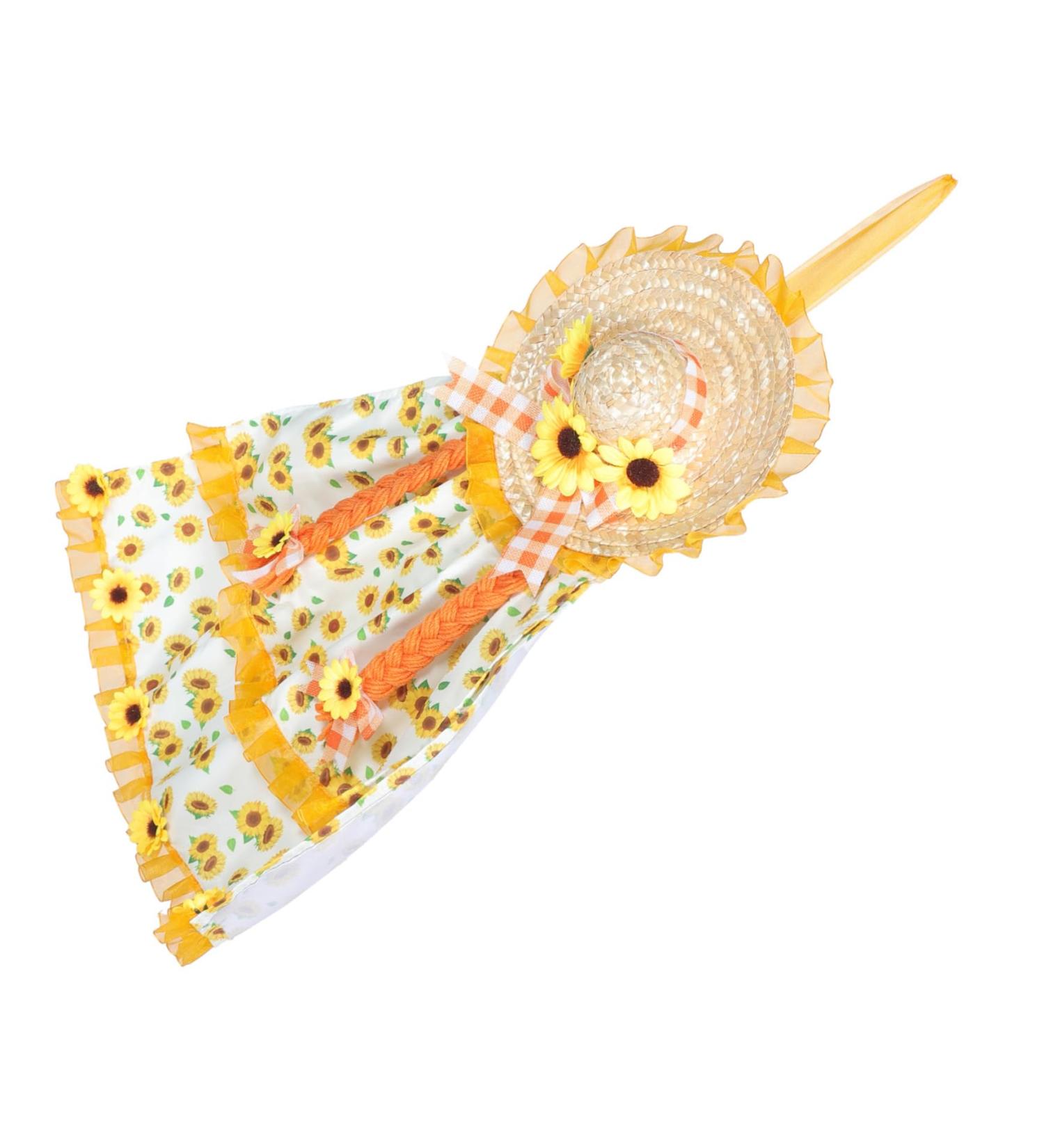 Zerodeko Thanksgiving Hanging Ornament Harvest Door Puppet Decor Fall Pendant Party Decoration Festival Scarecrow Doll Hanging As Shown 54x46cm - Buy Online on GoSupps.com