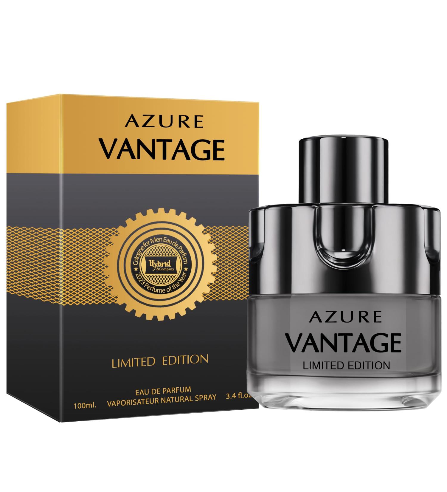 Hybrid & Company Azure Vantage Limited Edition Pour Homme Eau De Toilette Natural Spray 3.4FL.OZ - Buy Online on GoSupps.com