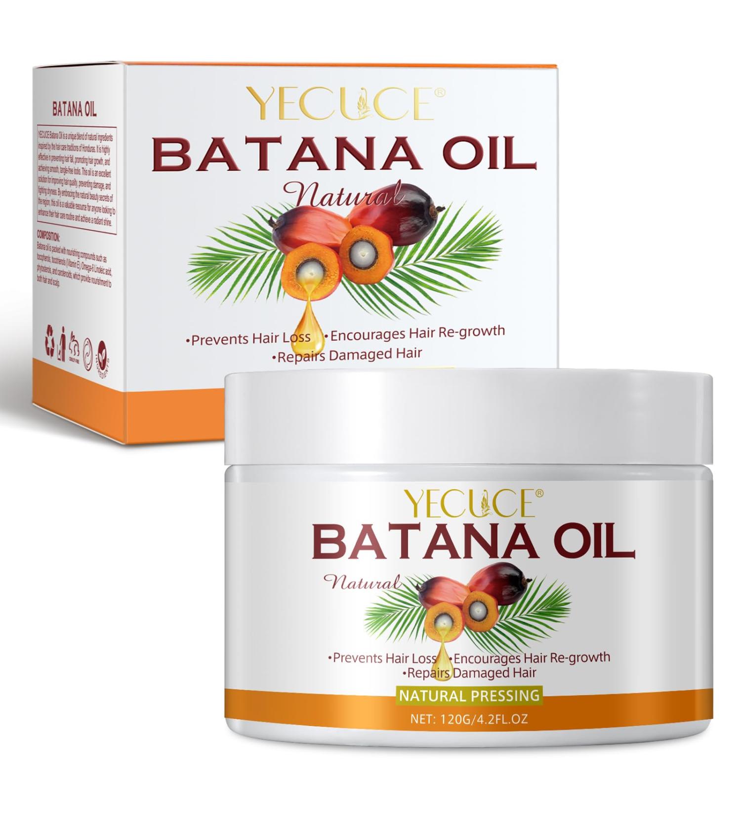 Batana Oil For Hair Growth 100% Raw Batana Oil Veganic Hair Growth Oil Pure Batana Oil Organic Raw Batana Oil - Buy Online on GoSupps.com