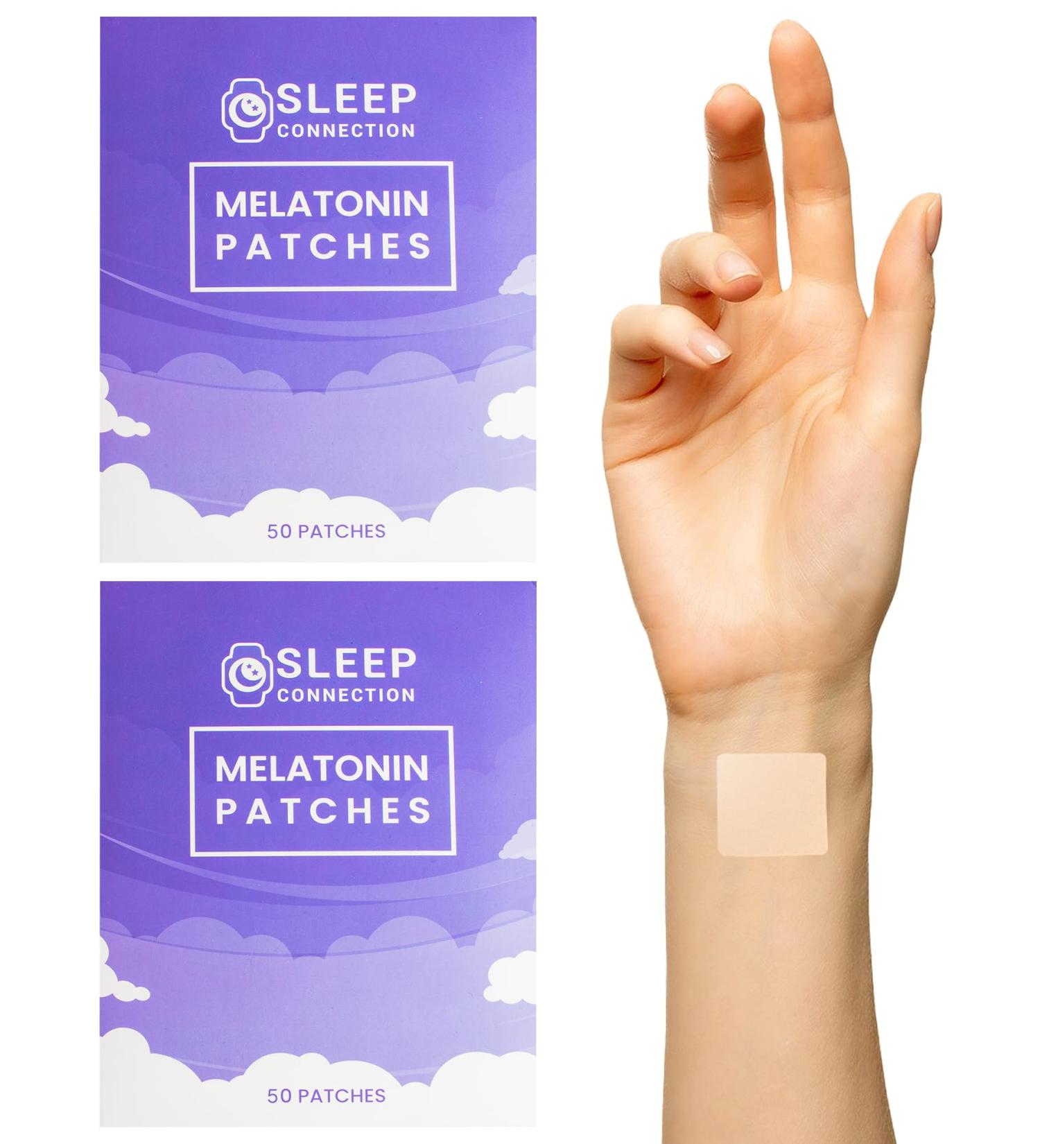 Melatonin Patches for Adults - 60 Beige Sleep Patches for Adults, Skin Friendly, Sleep Promoting Stickers with Natural Ingredients - Supports Better Sleep & Relaxation - 2 packs of 30 60 Count (Pack of 1) - Buy Online on GoSupps.com