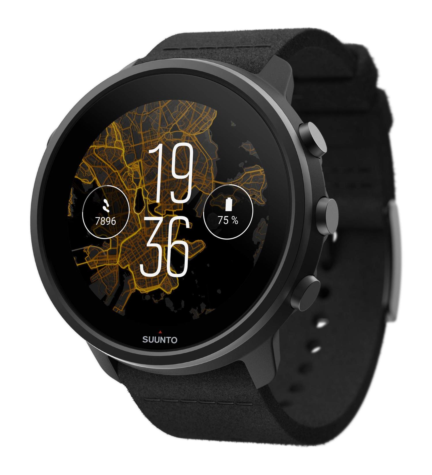 SUUNTO 7 Titanium Matte Black/Titanium GPS Sports Smart Watch - Buy Online on GoSupps.com