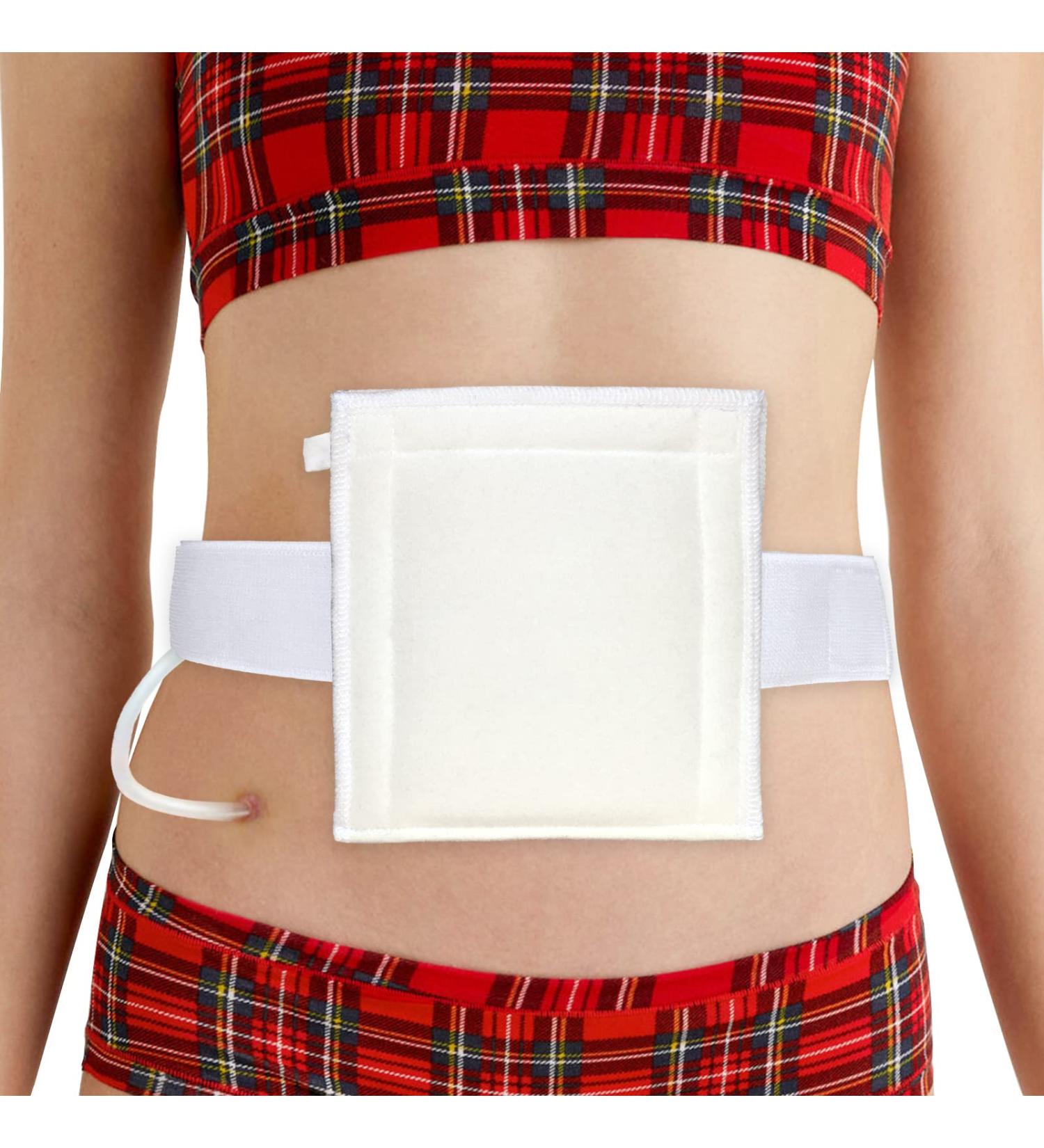 G Tube Holder with 6 Inch Sponge Pad for Peritoneal Dialysis Belt - Pack of 1, Medium 24-38 Inch - G-Tube PD Catheter & Peg Feeding J Tube Supplies - Buy Online on GoSupps.com