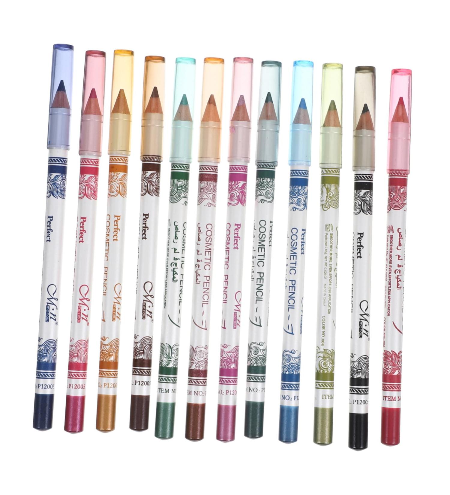 Beavorty 24 pcs color eyeliner colored eyeliner pencils Colored Eye Liner Pencils set mousse eye shadow 1 count (Pack of 1) Colorfulx2pcs - Buy Online on GoSupps.com