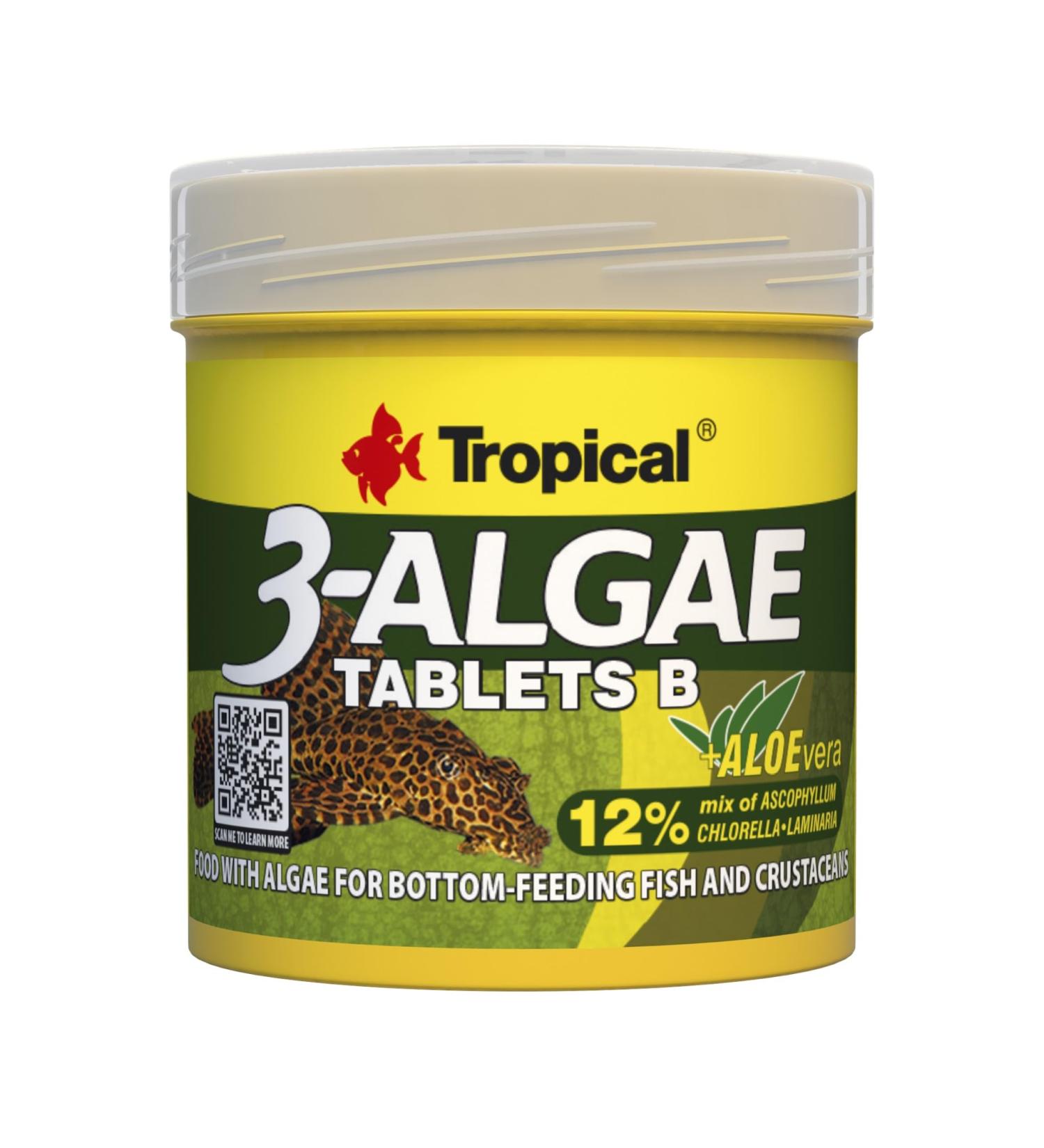 Tropical 3-Algae Tablets B 1st Pack (1 x 50 ML) - Buy Online on GoSupps.com