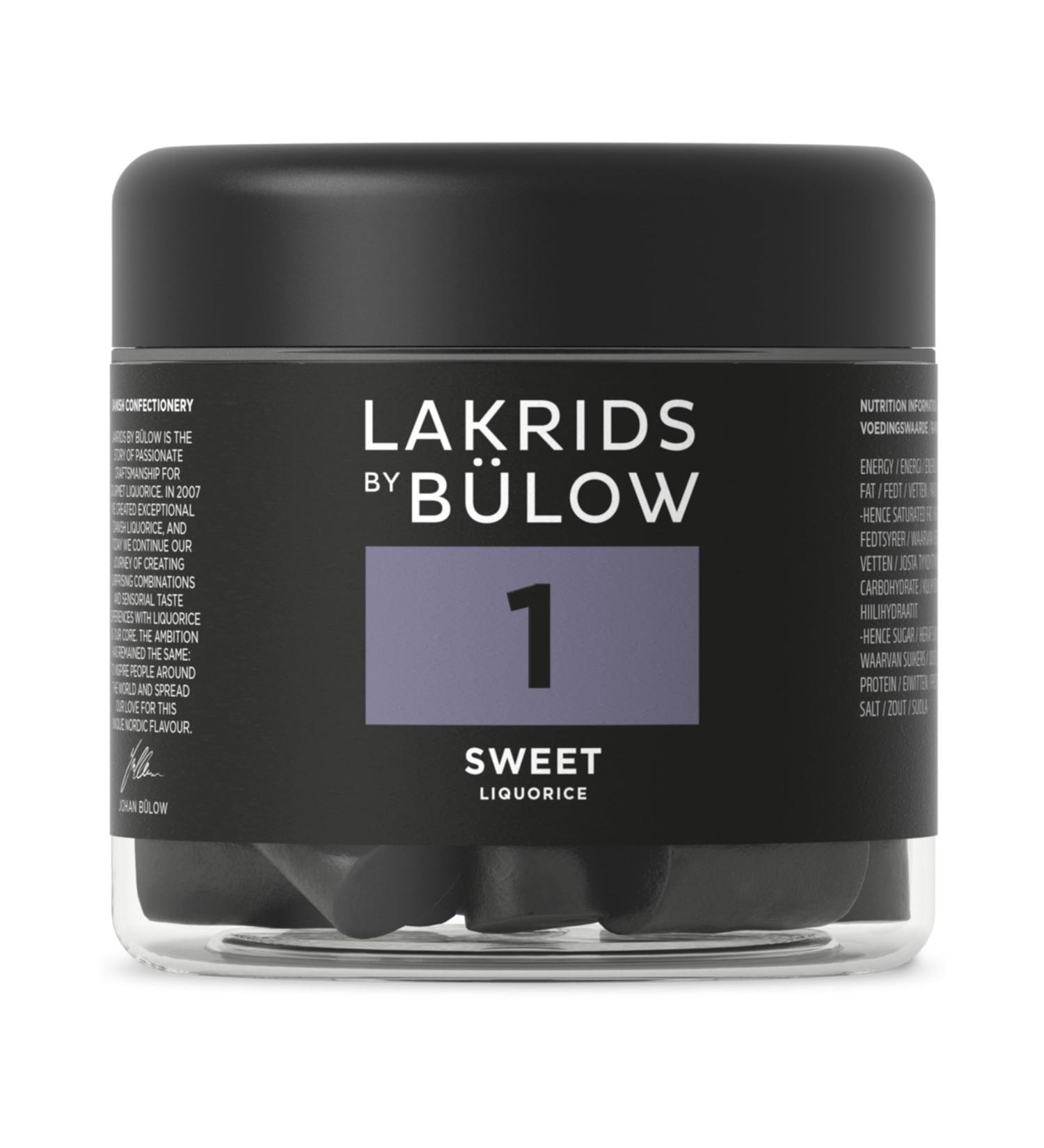 Lakrids by B low Sweet 150g - Vegan Gourmet Licorice from Denmark - Gluten-Free Gelatin-Free Eco-Friendly Packaging - Buy Online on GoSupps.com