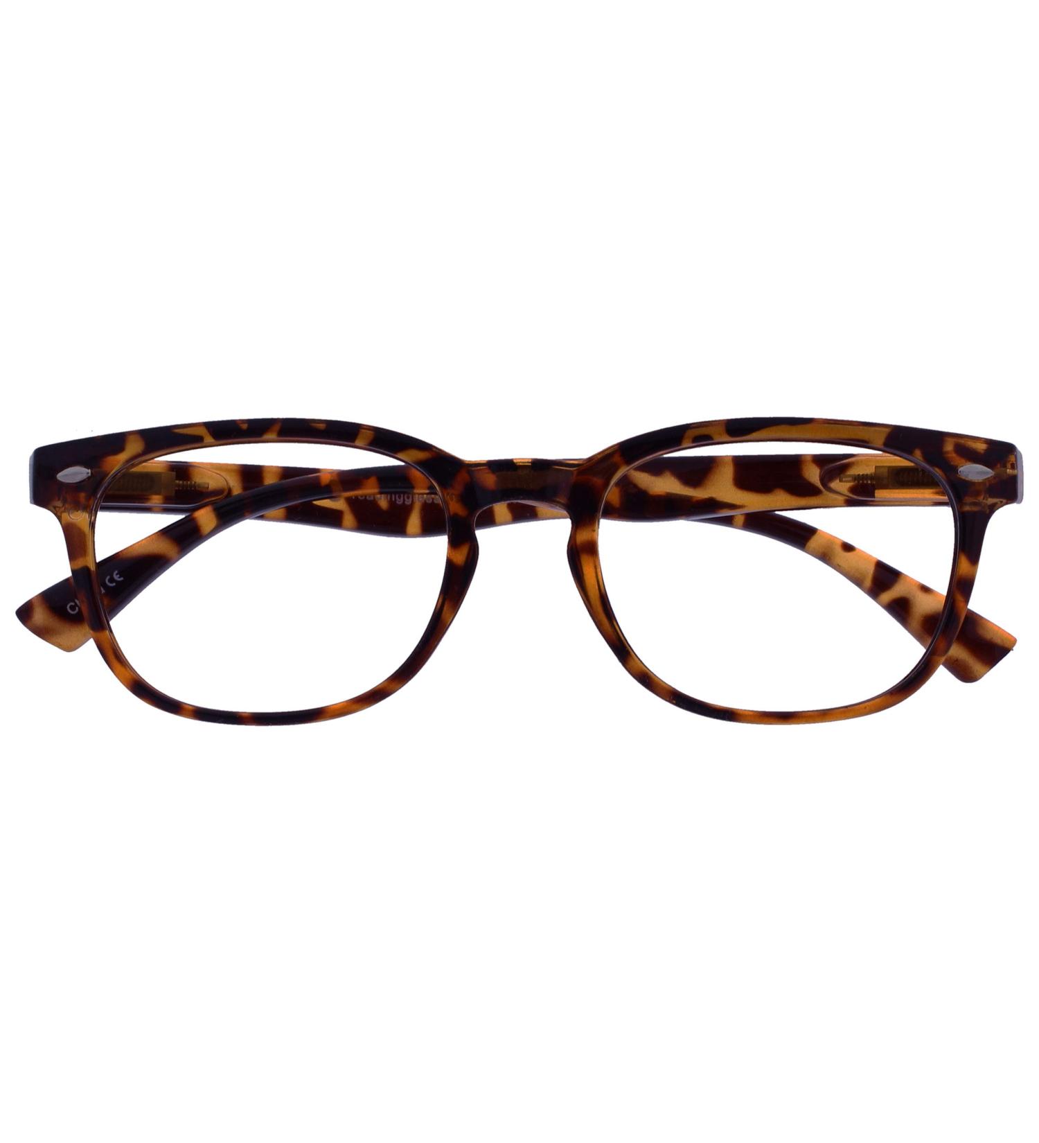 Brown Tortoiseshell Myopia Glasses for Men & Women | Gregory Peck Style -2.00 M14-2T - Buy Online on GoSupps.com