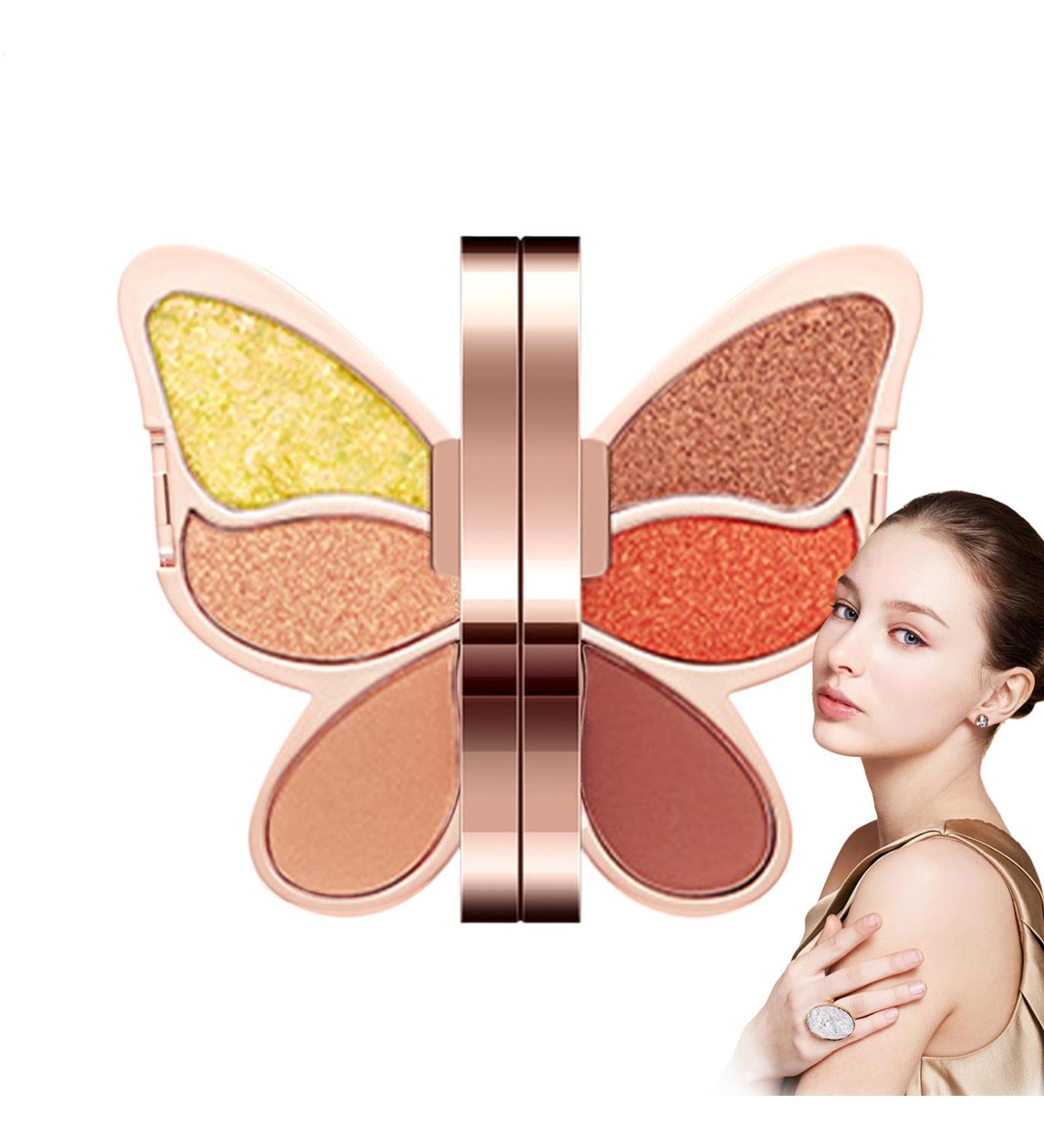  G n rique Eye Shadow Palette 6 Colour Eyeshadow Waterproof Eye Shadow Matte Shimmer Eyeshadow Glitter Eyeshadow Palette Highly Pigmented Eyeshadow Colorful Eye Makeup Women's Eyeshadow Palette  - Buy Online on GoSupps.com