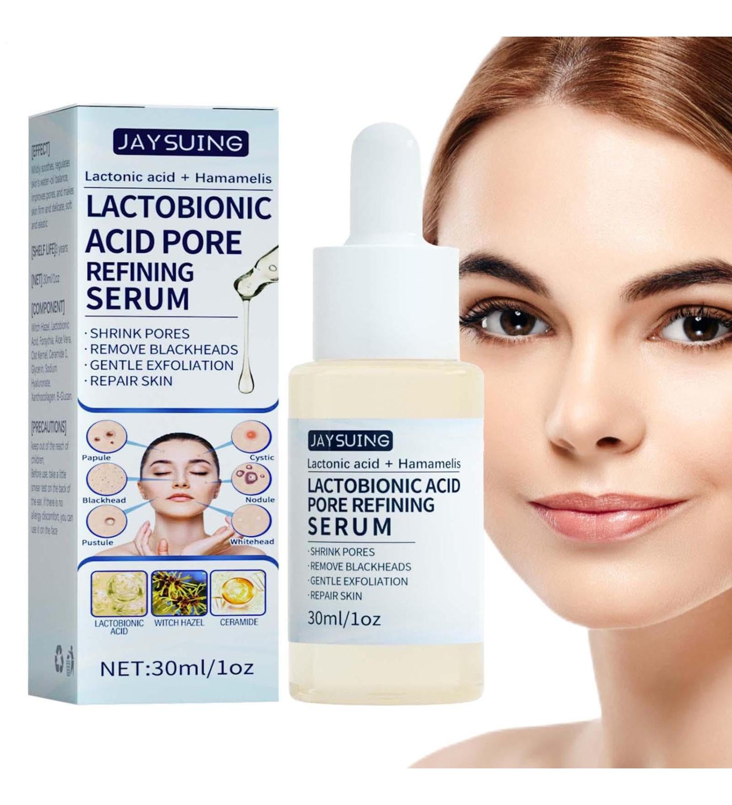  G n rique Lactobionic Acid | Gentle Moisturizing Lactobionic Acid - 30ml Face Intensive Hydrates & Softens Skin Fine Pores Instant Perfection for Women Girls Ladies - Buy Online on GoSupps.com