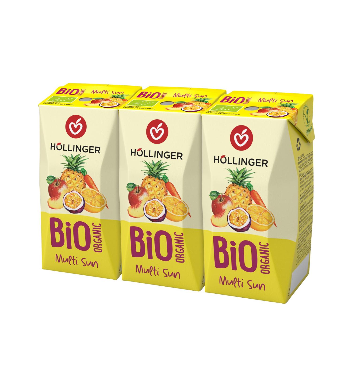 H llinger Bio Multi Sunrise Lot de 24 bo tes de 200 ml - Buy Online on GoSupps.com