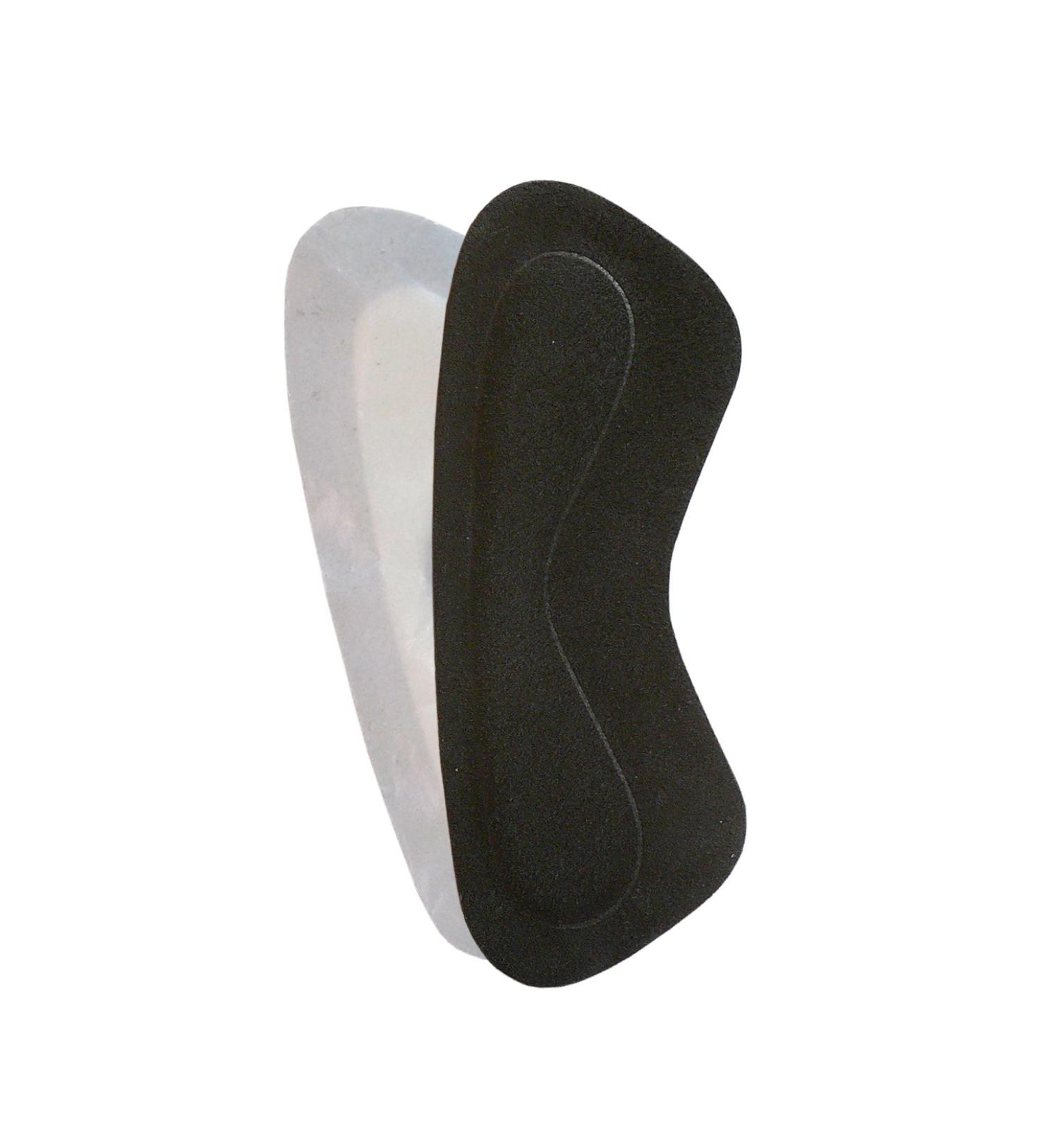 Kaps shoe insoles anti-slip heel cushion gel heel pad heel holder for a better fit in the shoe - black
