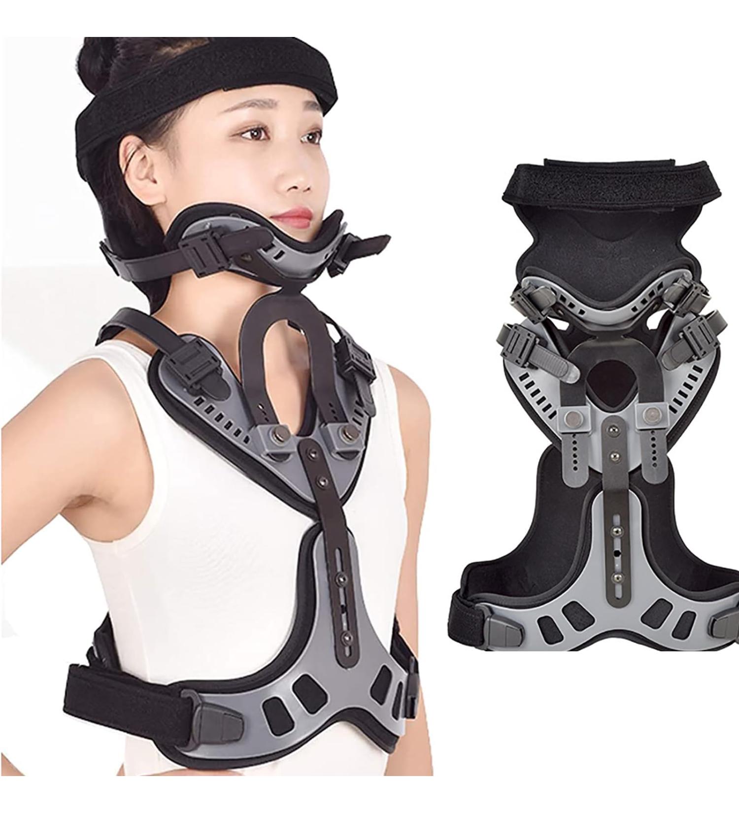 Pailon Adjustable Head & Neck Breast Orthosis | Spinal Orthosis Support for Back & Neck Pain Relief | International Shipping Available - Buy Online on GoSupps.com