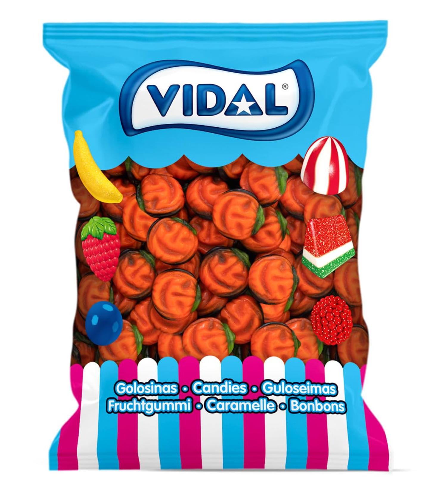 Vidal Bonbon G lifi Citrouilles Halloween 1 kg - Buy Online on GoSupps.com