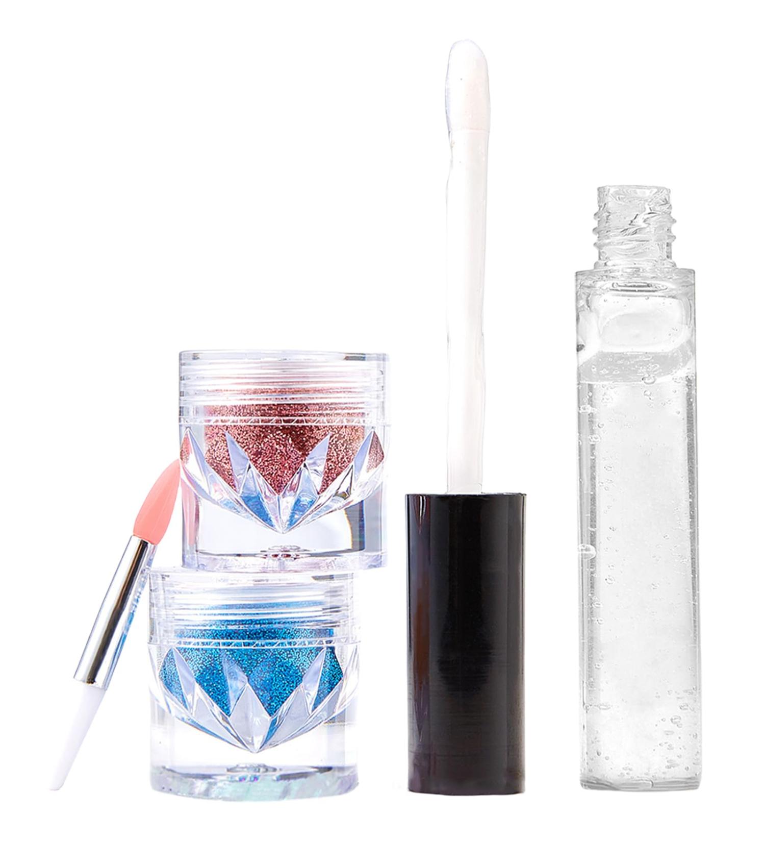 CHAKAE 2 Colors Lipstick Set - Lip Gloss Lipstick - Lip and Nail Makeup Powder - Buy Online on GoSupps.com